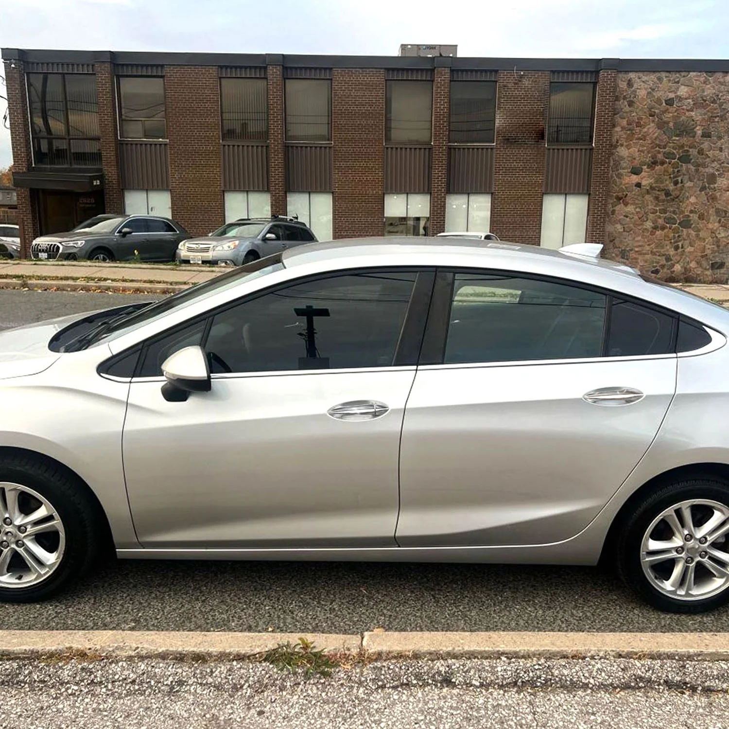2016-2019 Chevrolet Cruze Door Handle Cover Chrome 8Pcs ABS Plastic - Image 3
