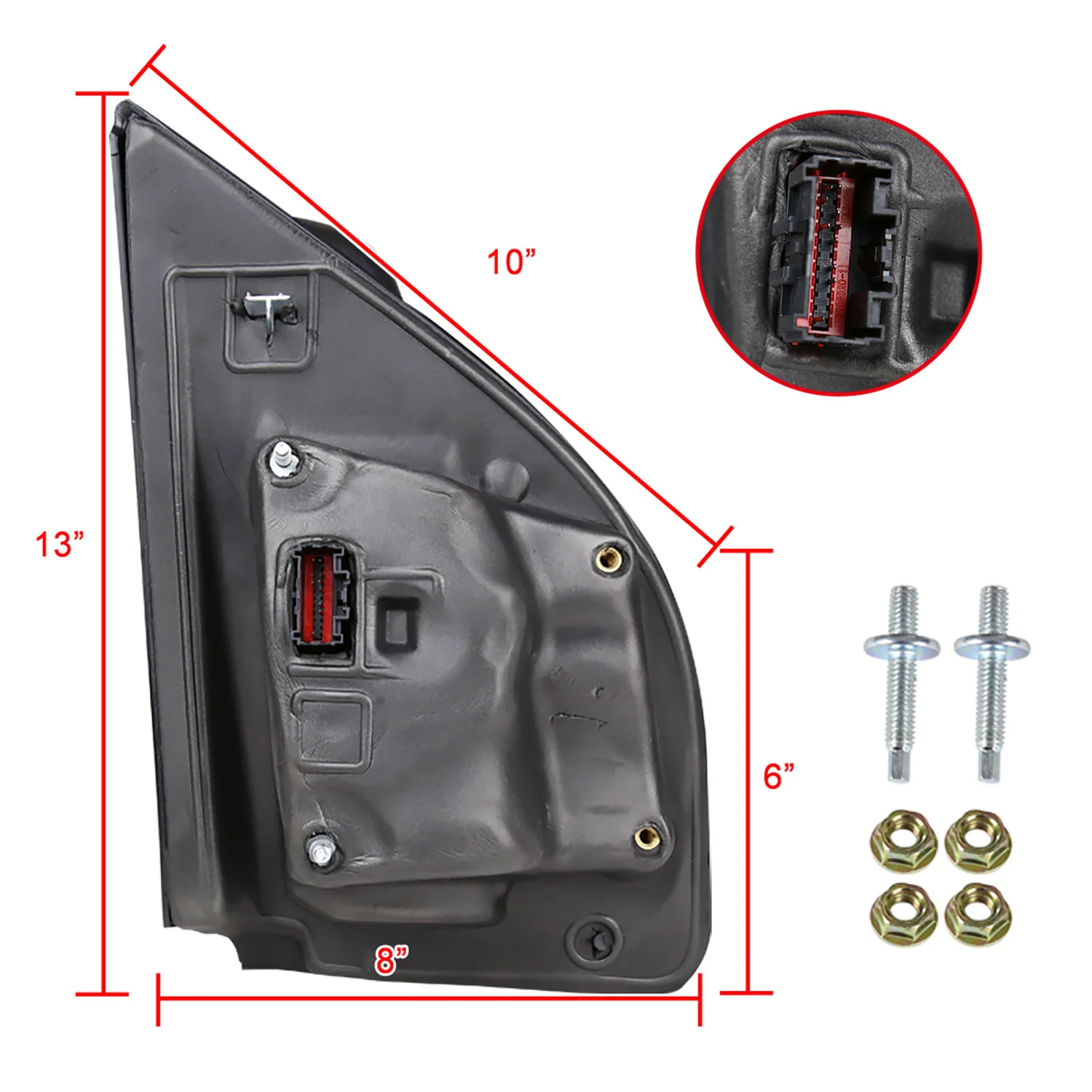 2017-2019 Ford F-250/350/450/550 Heated BSM ATS & Manual Towing Mirrors - Image 9