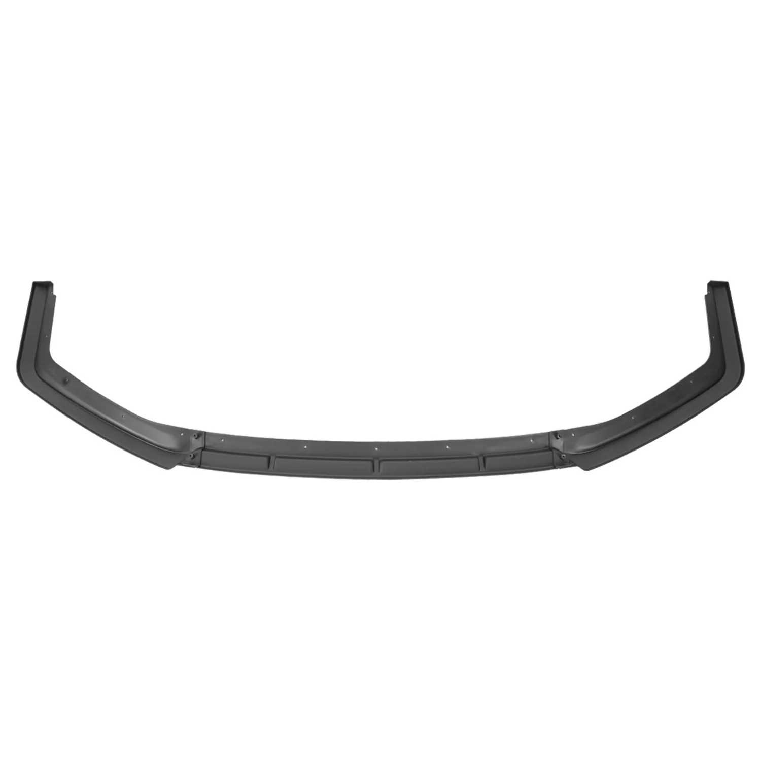 2017-2021 Honda Civic Si Matte Black 3Pcs Front Bumper Lip Spoiler Kit - Image 6