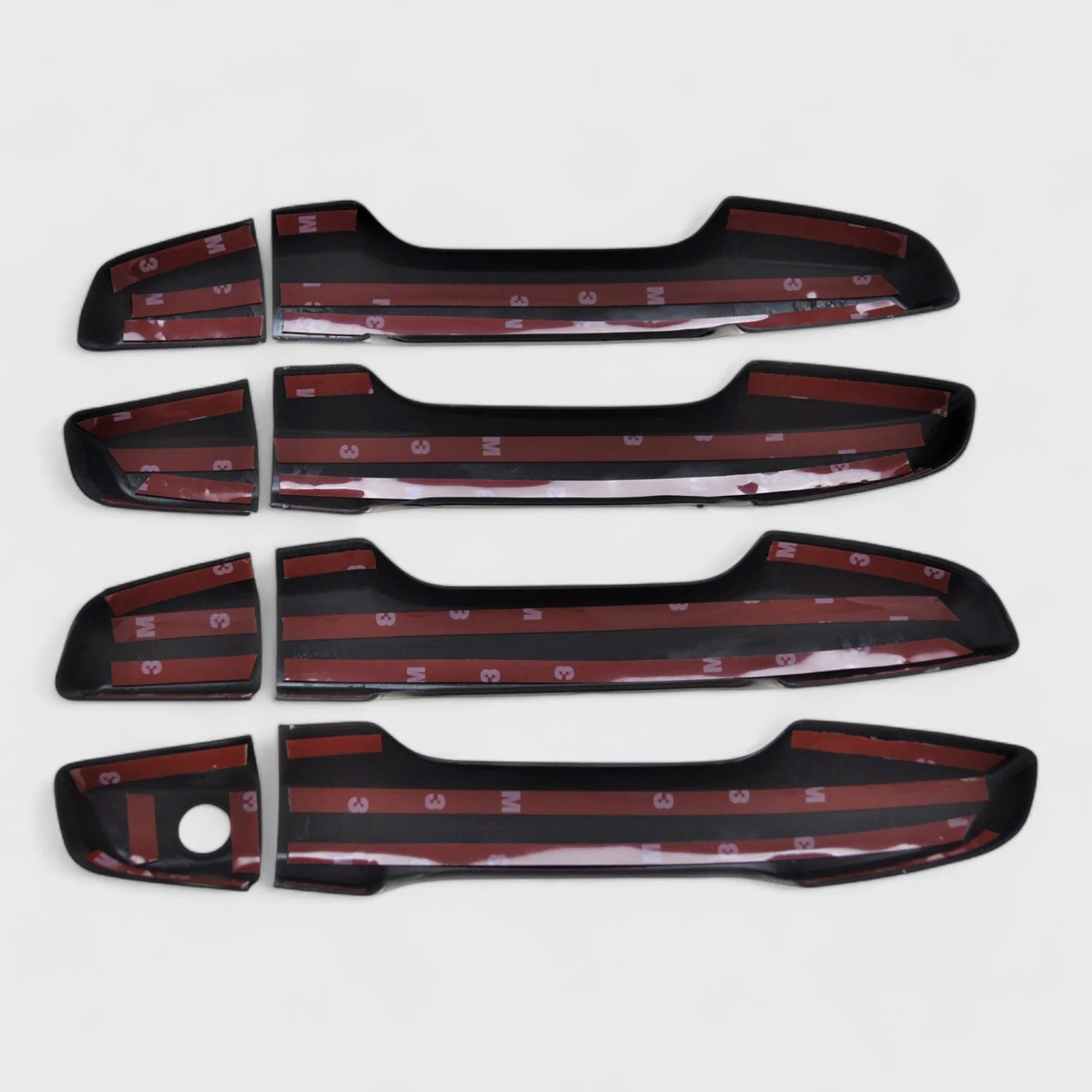 2017-2022 Honda CR-V Door Handle Cover Gloss Black 8Pcs ABS Plastic - Image 3