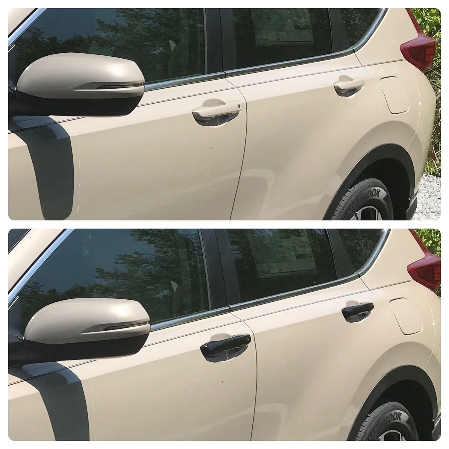 2017-2022 Honda CR-V Door Handle Cover Gloss Black 8Pcs ABS Plastic - Image 5