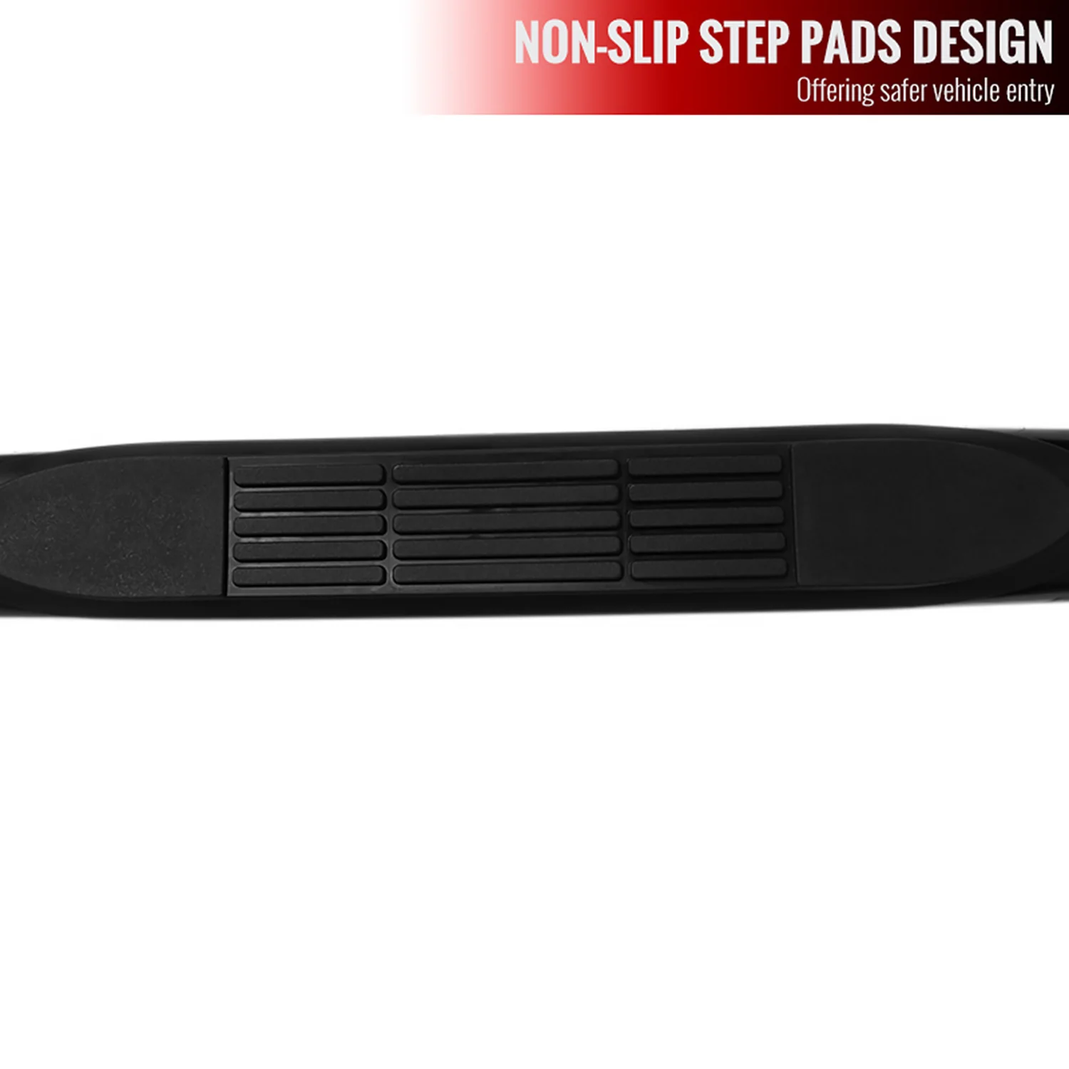 2017-2024 Honda Ridgeline Black Stainless Steel Side Step Nerf Bars - Image 2