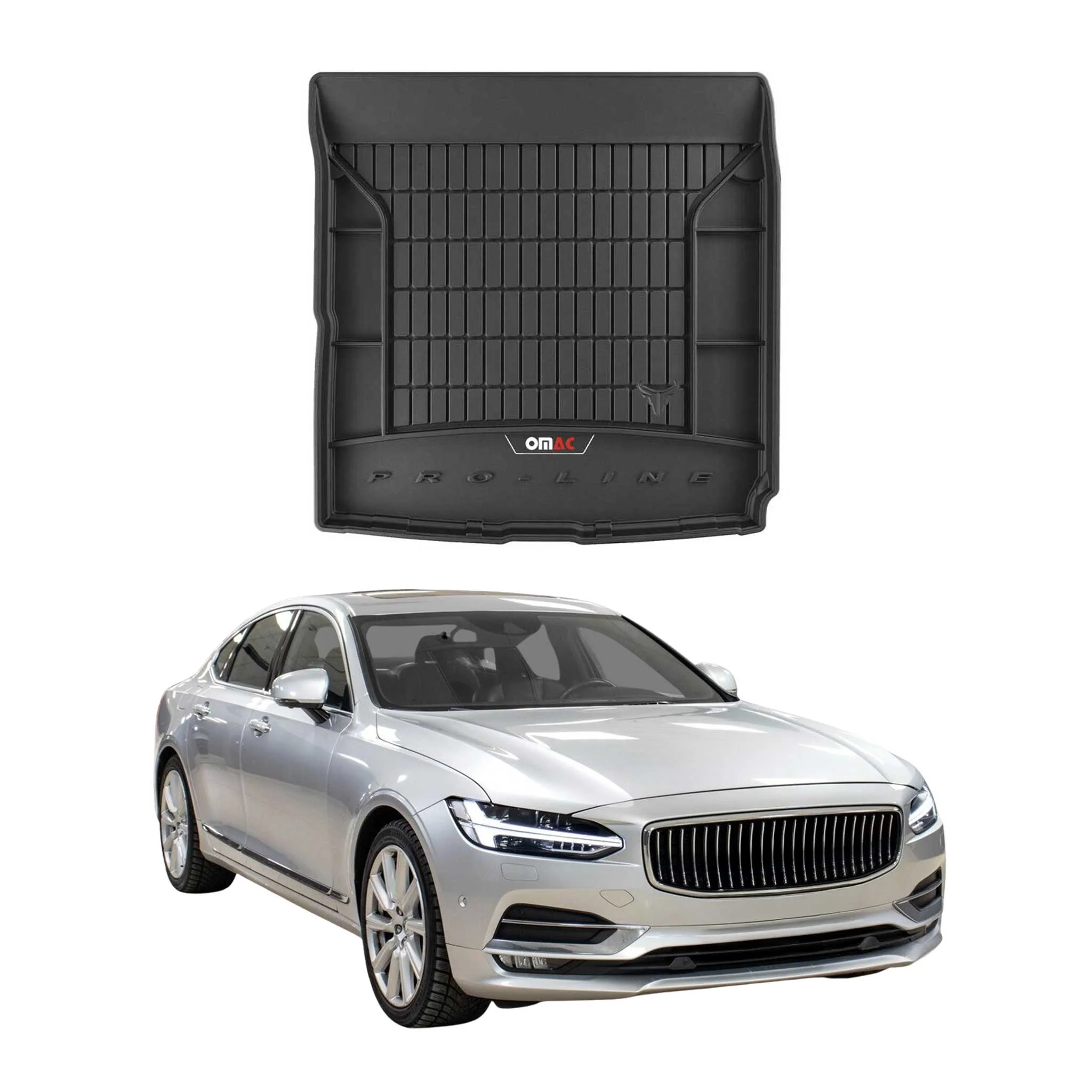 2017-2024 Volvo S90 Premium Cargo Liner Trunk Mat All Weather Heavy Duty