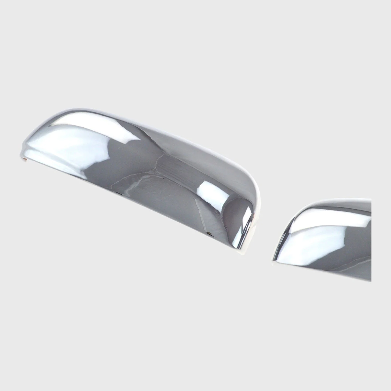 2017-2025 Honda Ridgeline Mirror Cover Caps Chrome 2Pcs ABS Plastic - Image 2