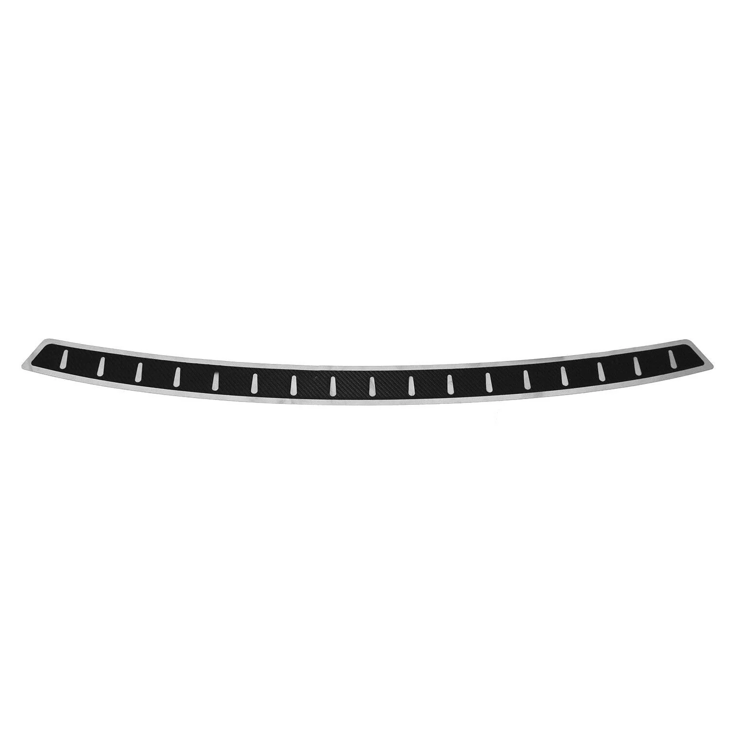 2018-2020 Buick Regal Sportback Rear Bumper Sill Cover Carbon Foiled Black - Image 2