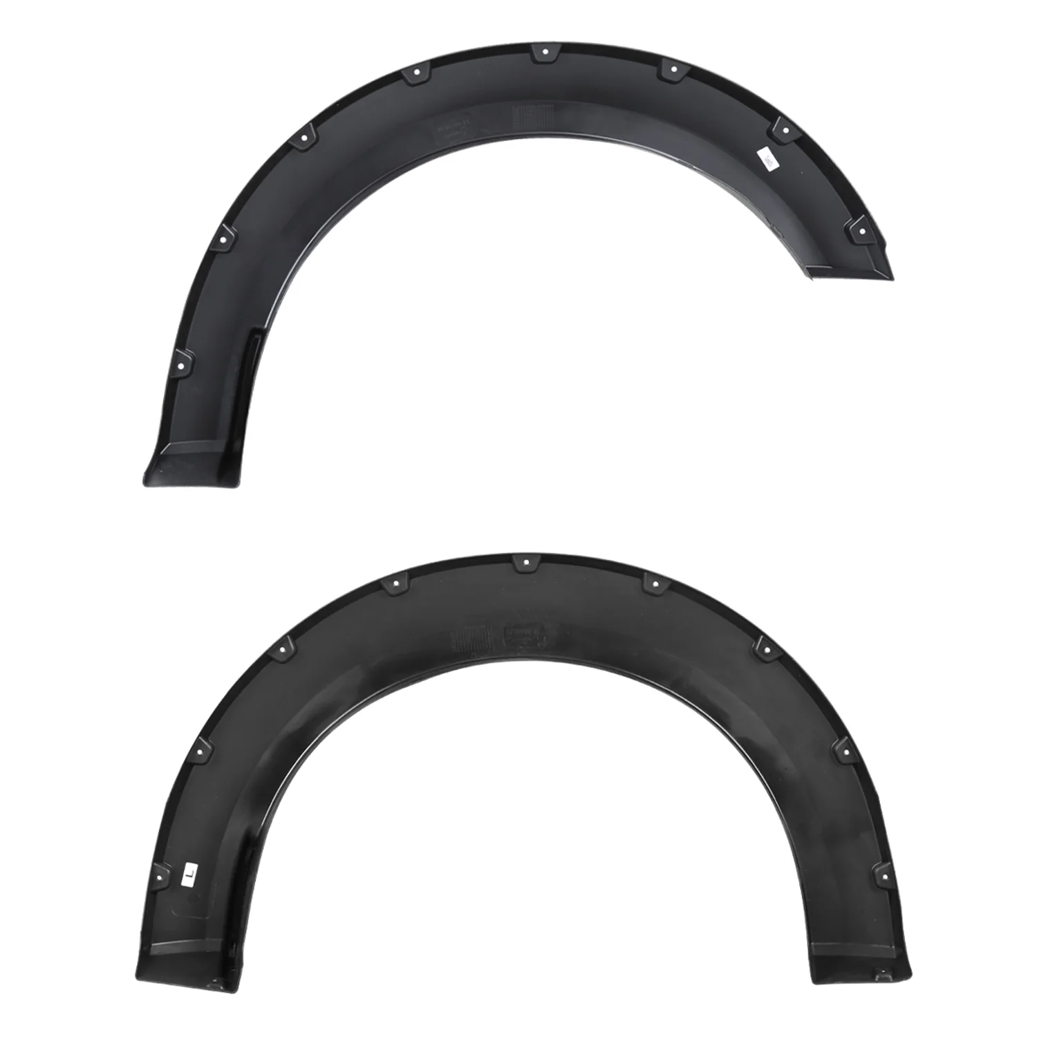 2018-2020 Ford F-150 Styleside Textured Rivet Style Fender Flares - Image 7