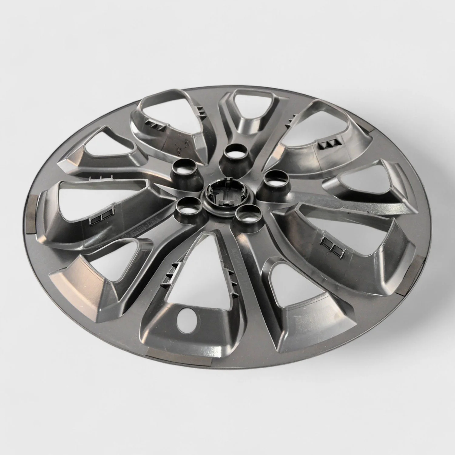 2018-2021 Chevrolet Equinox Wheel Cover Hubcaps Set Gloss Black 8Pcs ABS Plastic - Image 6