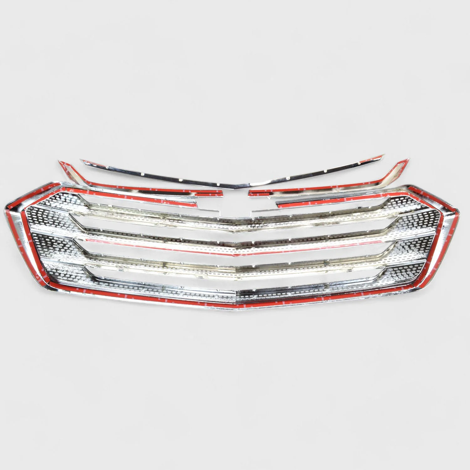 2018-2021 Chevrolet Traverse Grille Overlay Chrome 4Pcs ABS Plastic - Image 3
