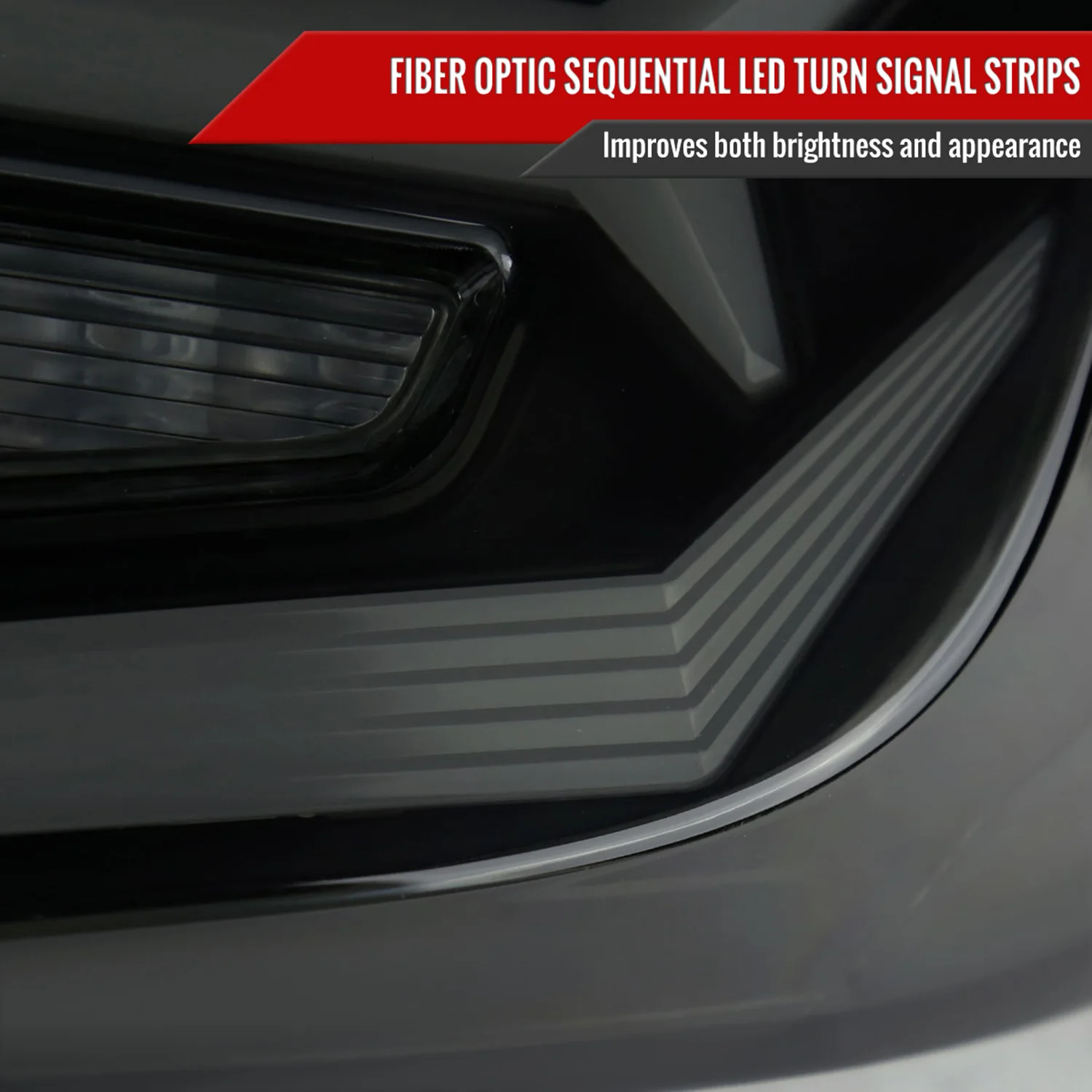 2018-2022 Honda Accord Sedan LED Signal Tail Lights Glossy Black/Smoke - Image 5