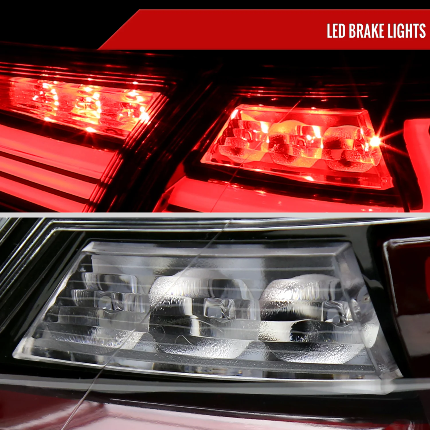 2018-2022 Toyota Camry LED Tail Lights Sequential Signal Lamps Jet Black/Clear - Image 5
