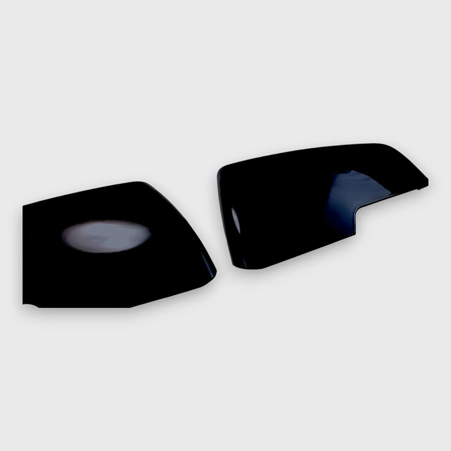 2018-2023 Chevrolet Traverse Mirror Cover Caps Gloss Black 2Pcs ABS Plastic - Image 2