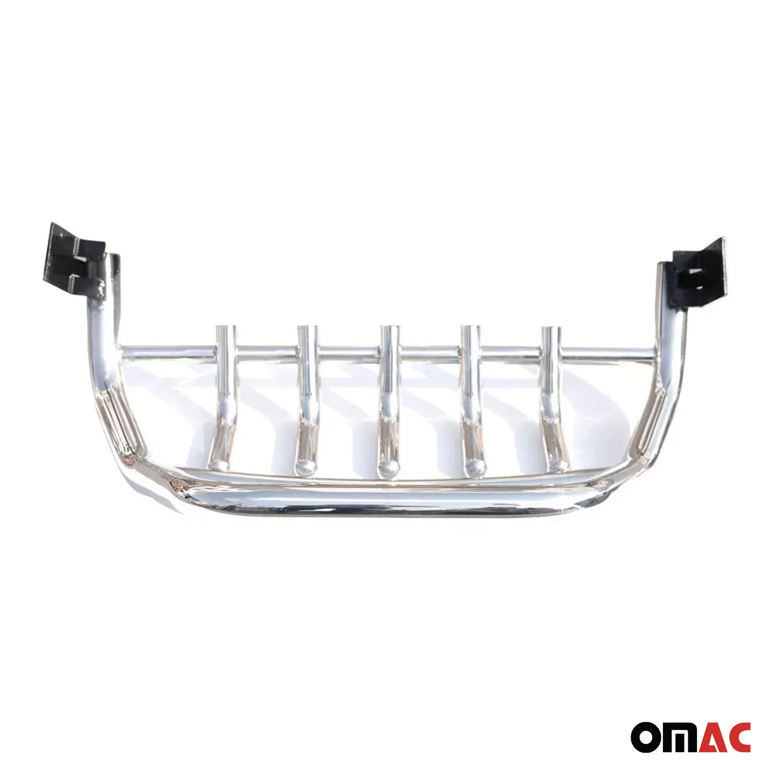 2018-2024 VW Tiguan II Bull Bar Push Front Bumper Grille S.Steel Silver 1 Pc - Image 7