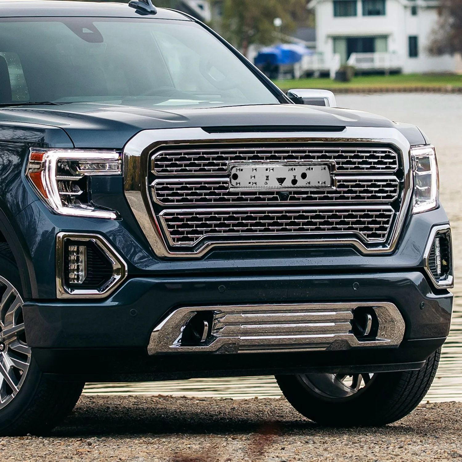 2019-2020 GMC Sierra 1500 Chrome ABS Mesh Grille - Image 9