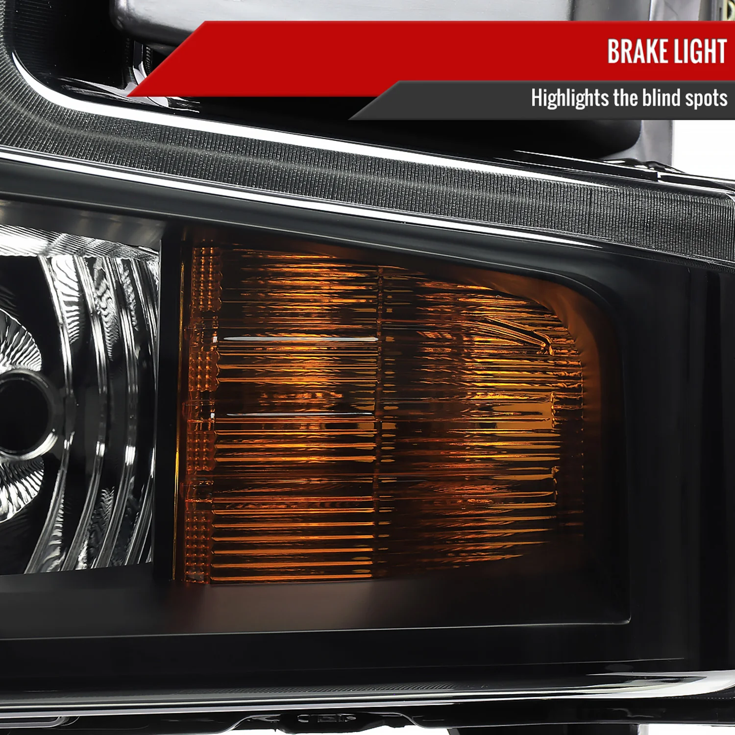 2019-2021 Chevy Silverado 1500 Factory Projector Headlight Matt Black/Smoke - Image 6