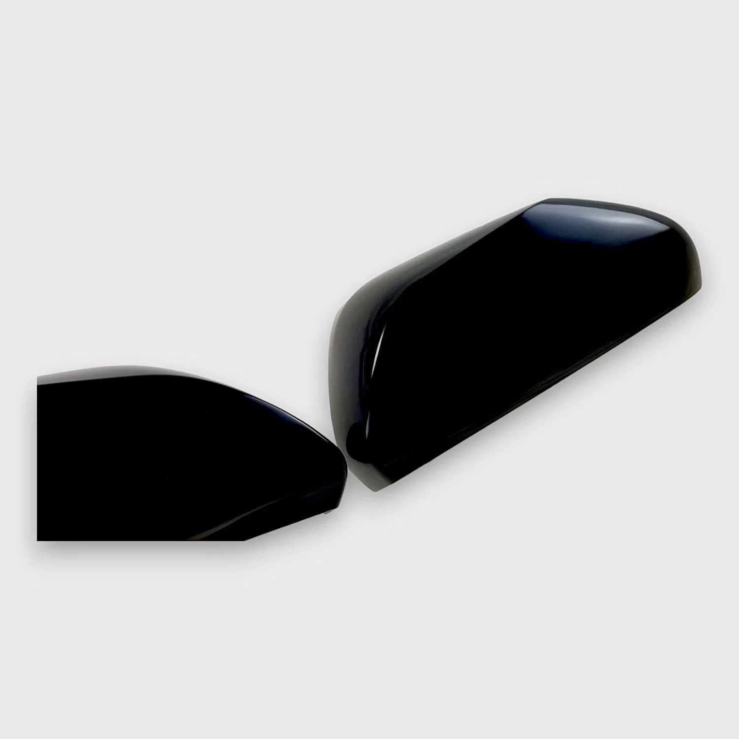 2019-2022 Toyota Avalon Mirror Cover Caps Gloss Black 2Pcs ABS Plastic - Image 2