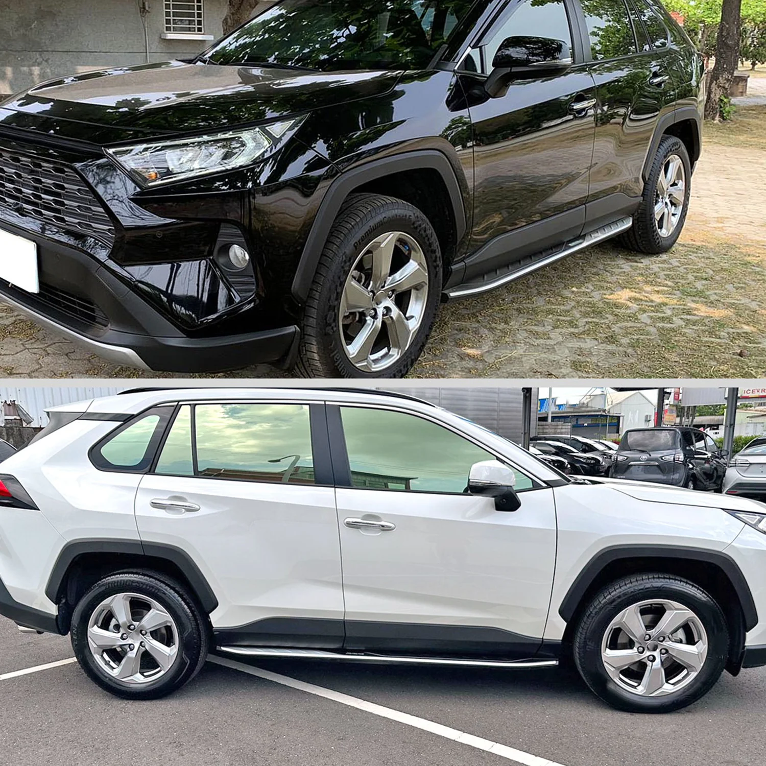 2019-2023 Toyota RAV4 Aluminum Side Step Nerf Bars Running Boards - Image 10