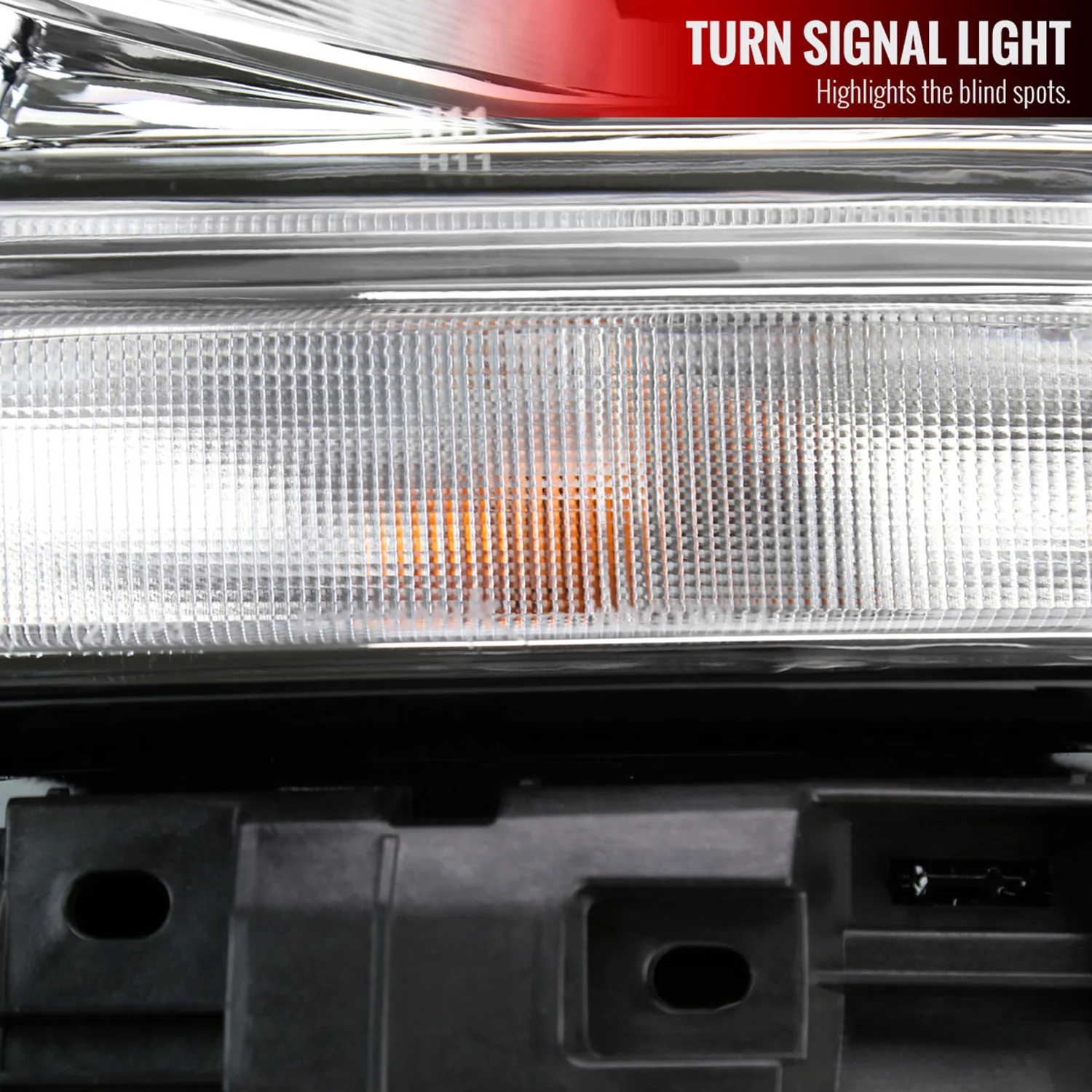 2019-2024 Dodge RAM 2500/3500/4500/5500 Factory Style Headlights Chrome/Clear - Image 4