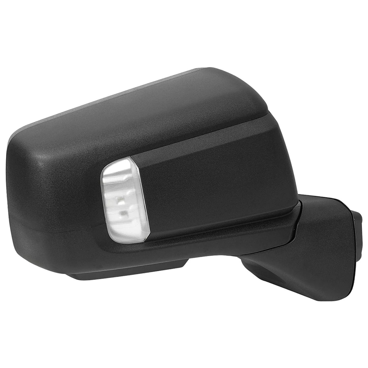 2019-2024 GMC Sierra 1500 Black Manual Fold & Heated Side Mirror Passenger