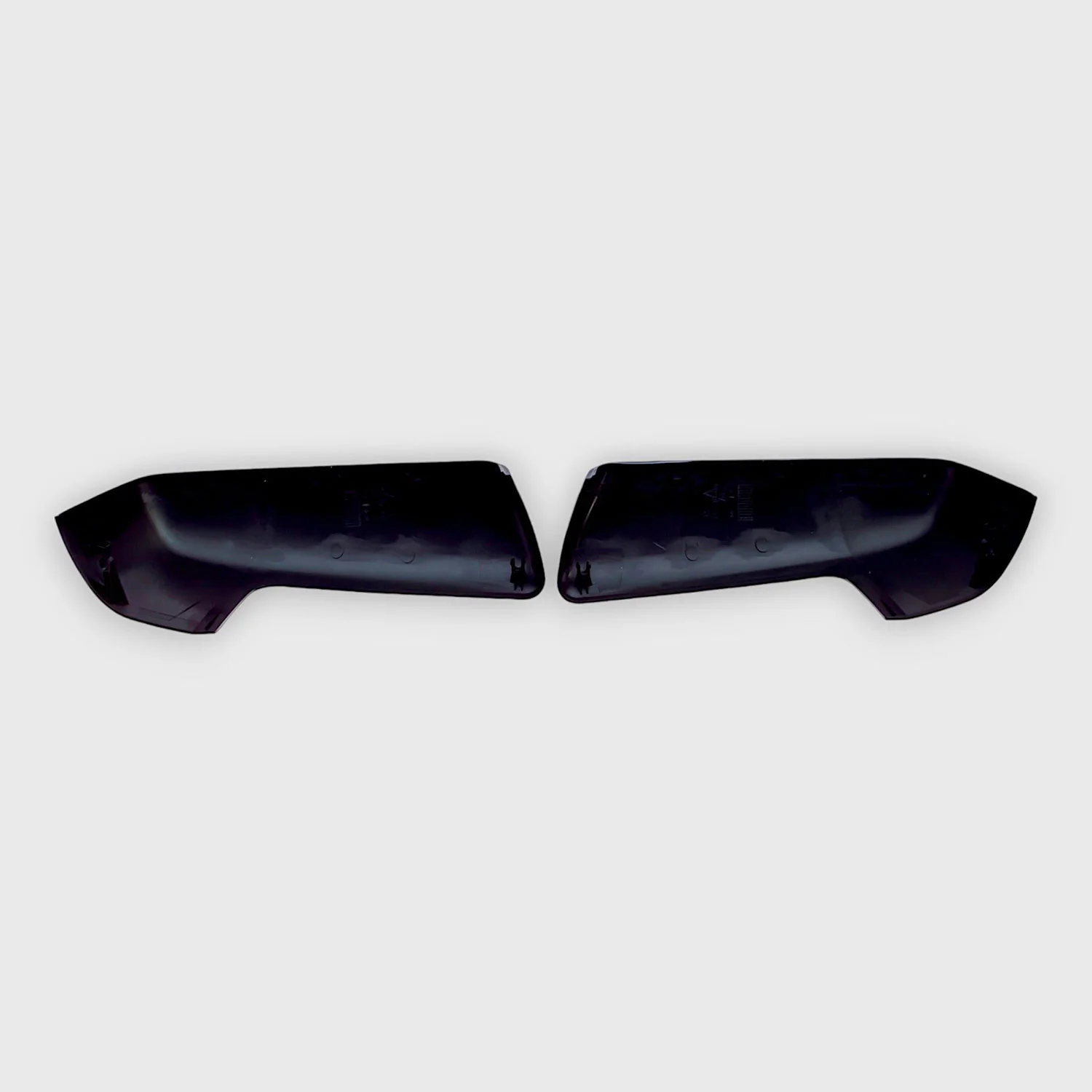 2019-2025 Chevrolet Silverado 1500 / GMC Sierra 1500 Mirror Cover Caps Gloss Black 2Pcs ABS Plastic - Image 3