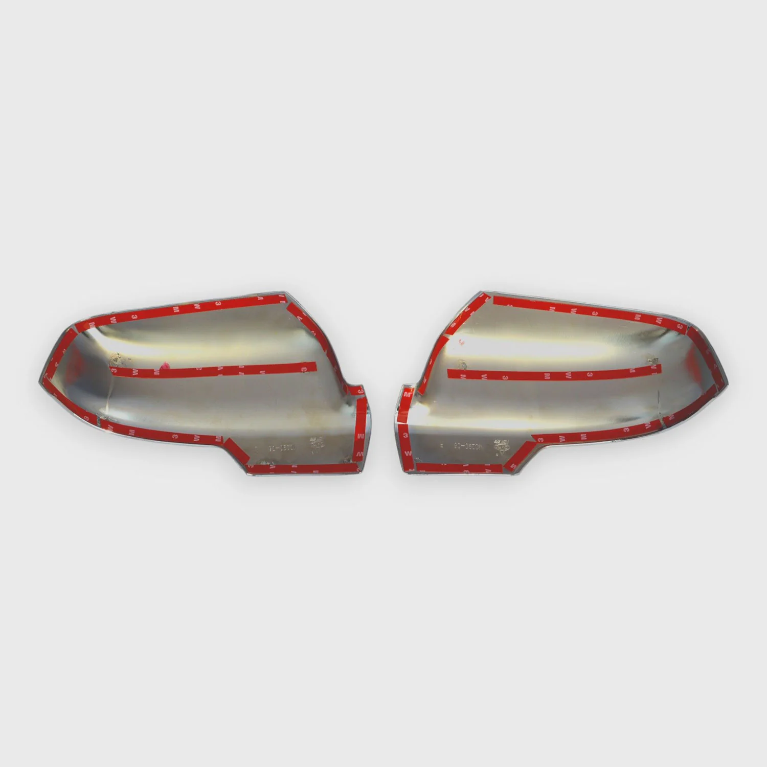 2019-2025 RAM RAM 1500 Mirror Cover Caps Chrome 2Pcs ABS Plastic - Image 3