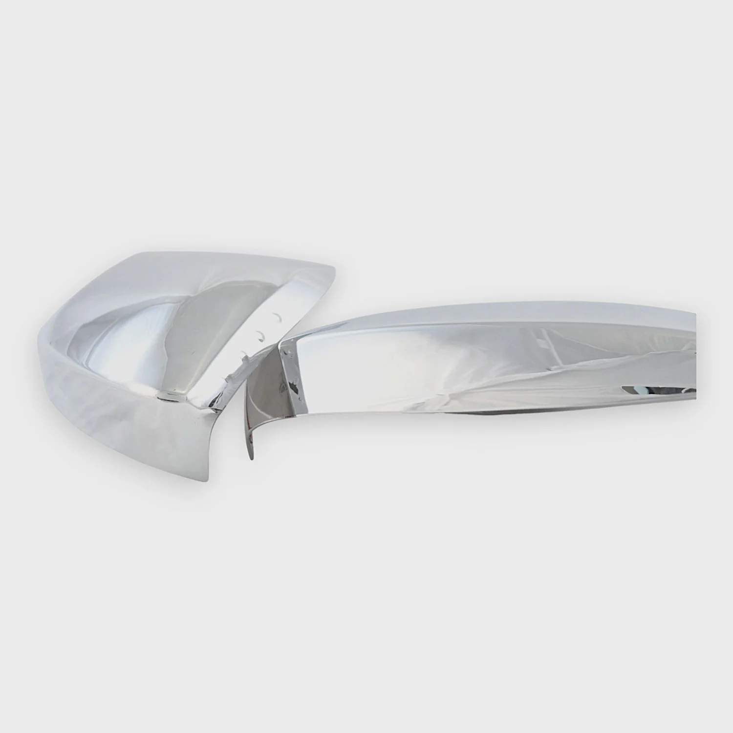 2019-2025 Toyota Corolla Mirror Cover Caps Chrome 2Pcs ABS Plastic - Image 3