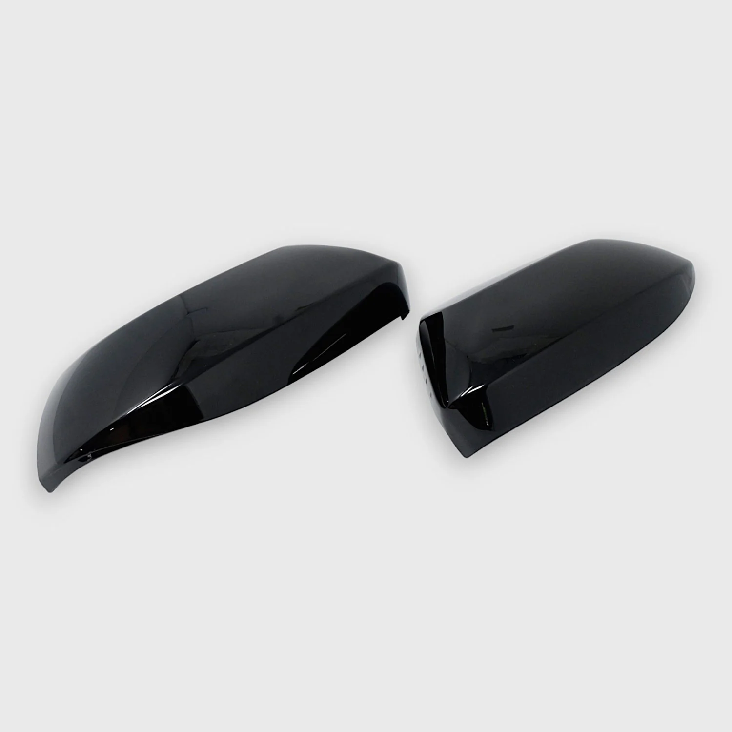 2019-2025 Toyota Corolla Mirror Cover Caps Gloss Black 2Pcs ABS Plastic - Image 2