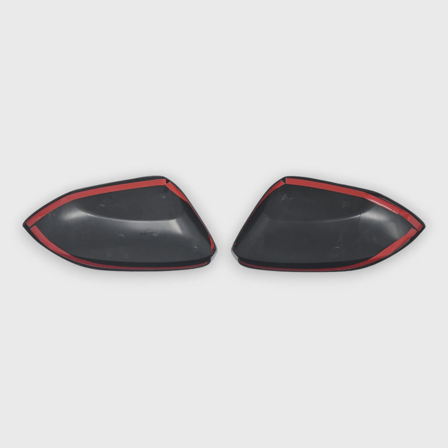 2019-2025 Toyota Corolla Mirror Cover Caps Gloss Black 2Pcs ABS Plastic - Image 3