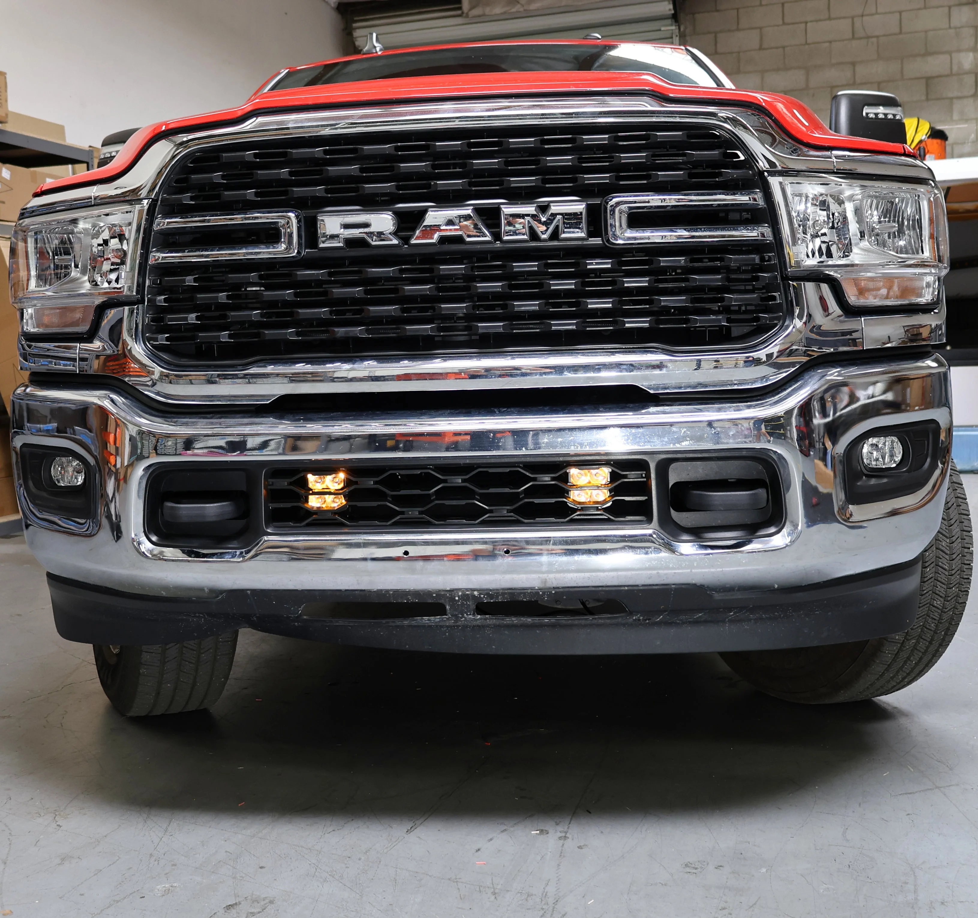2019-24 RAM 2500/3500 Lower Grille Light Pods - Image 6