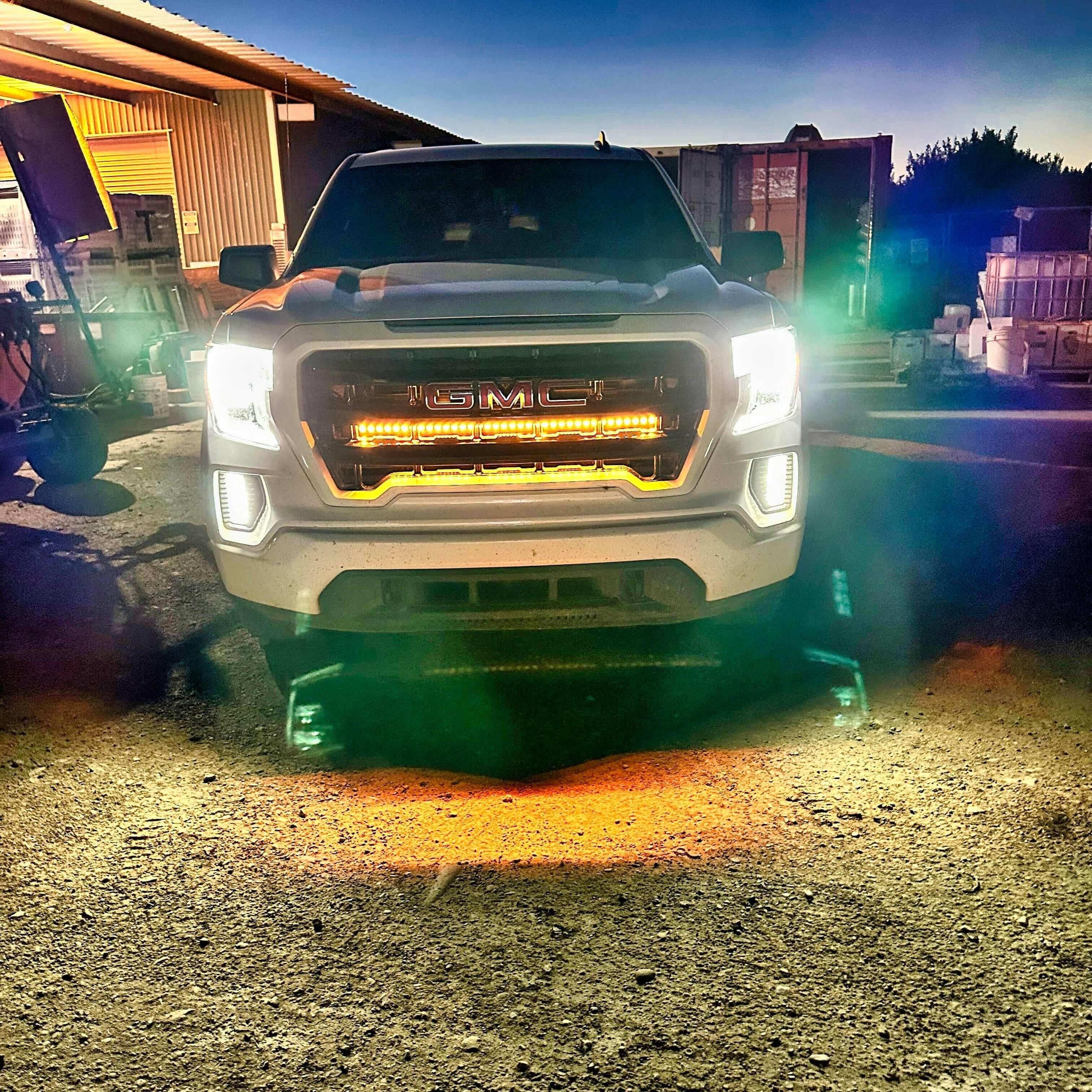 2019+ GMC Sierra 1500 Dual 40s Light Bars SLIM - Image 13