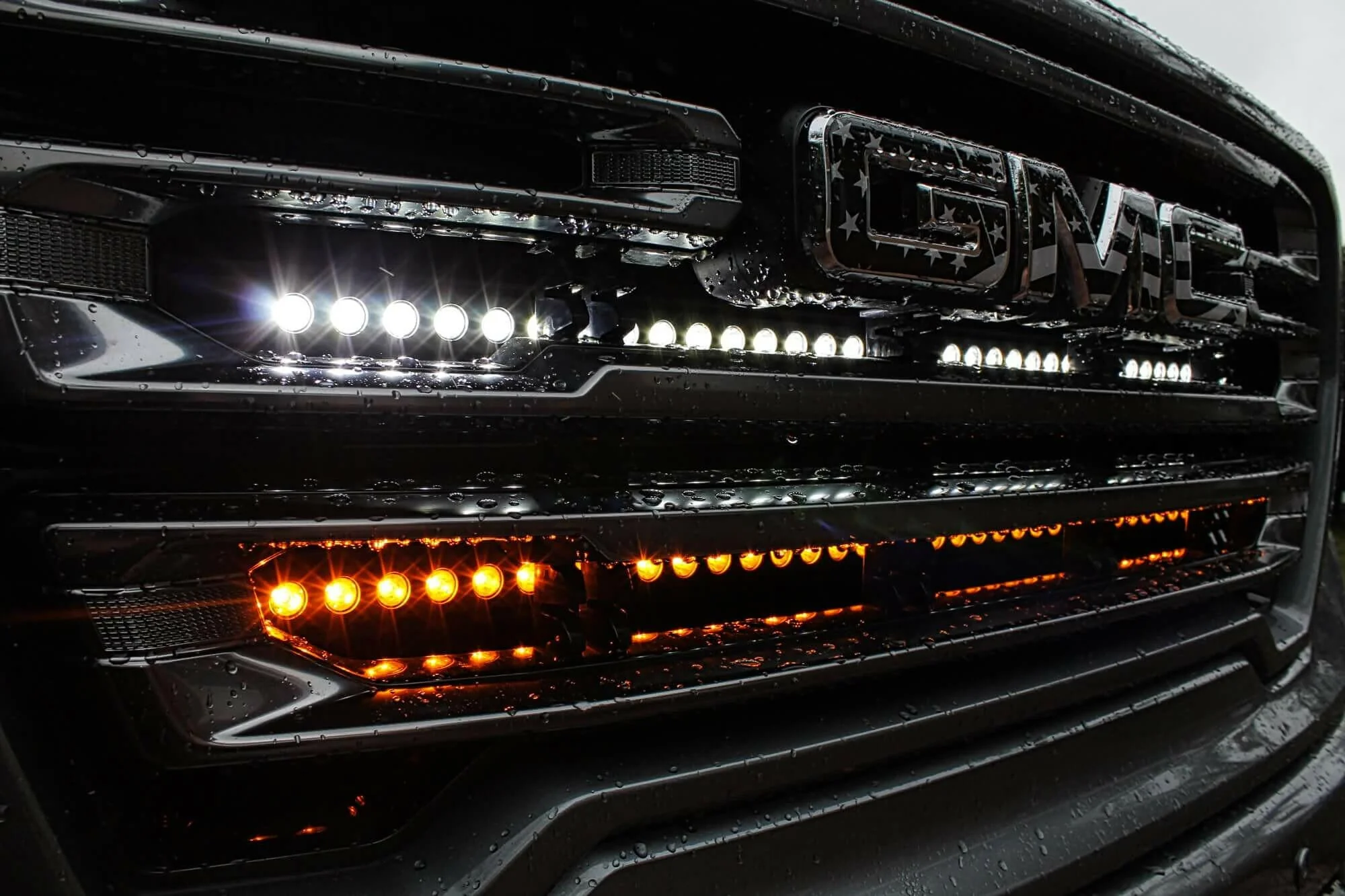 2019+ GMC Sierra 1500 Dual 40s Light Bars SLIM - Image 2