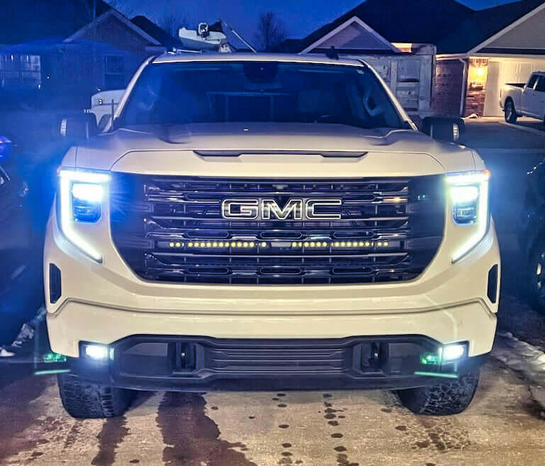 2019+ GMC Sierra 1500 Dual 40s Light Bars SLIM - Image 6