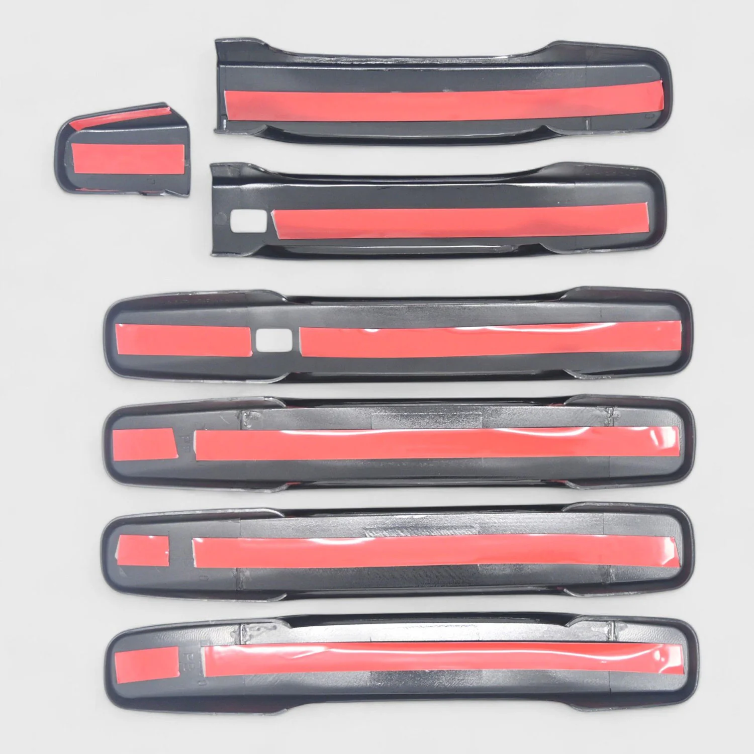2020-2023 Kia Soul EV Door Handle Cover Gloss Black 5Pcs ABS Plastic - Image 4
