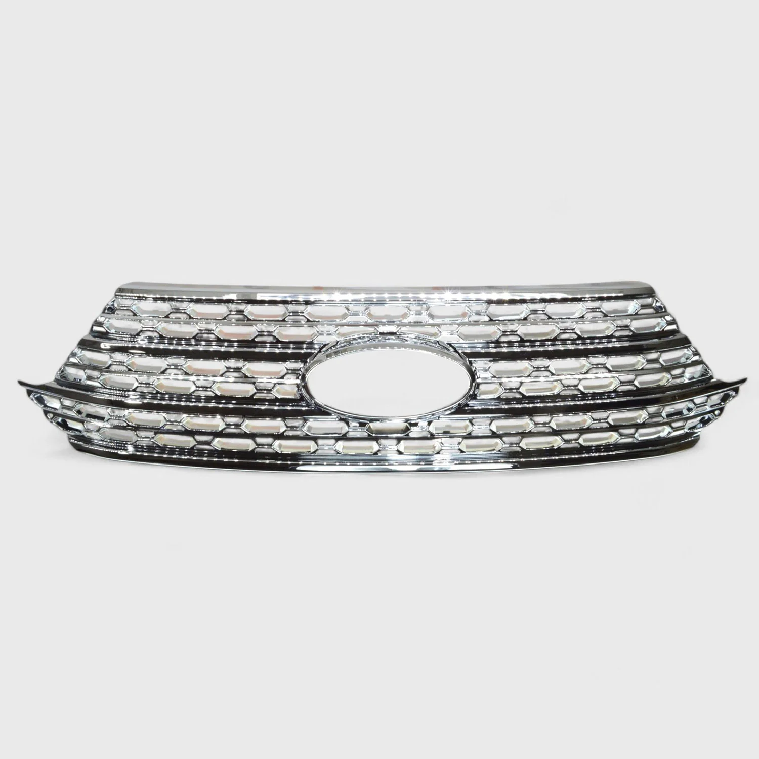 2020-2024 Ford Explorer Grille Overlay Chrome 1Pcs ABS Plastic