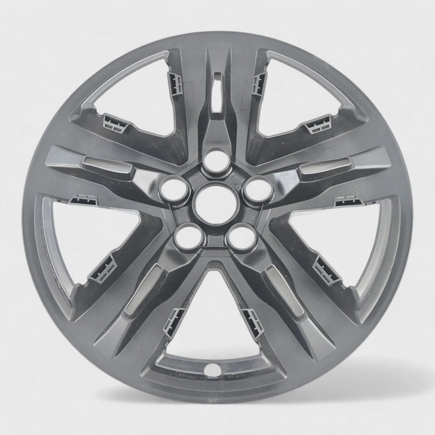 2020-2024 Ford Explorer Wheel Cover Hubcaps Set Gloss Black 8Pcs PP - Image 5