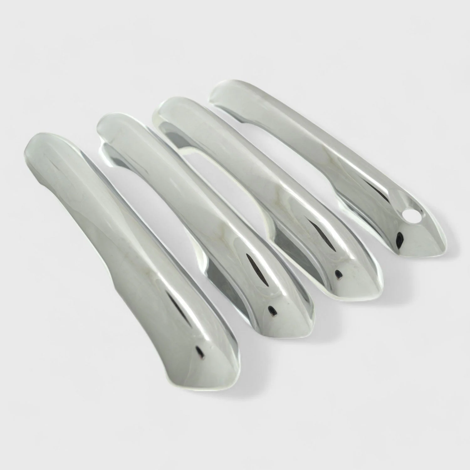 2020-2025 Ford Explorer Door Handle Cover Chrome 4Pcs ABS Plastic - Image 2