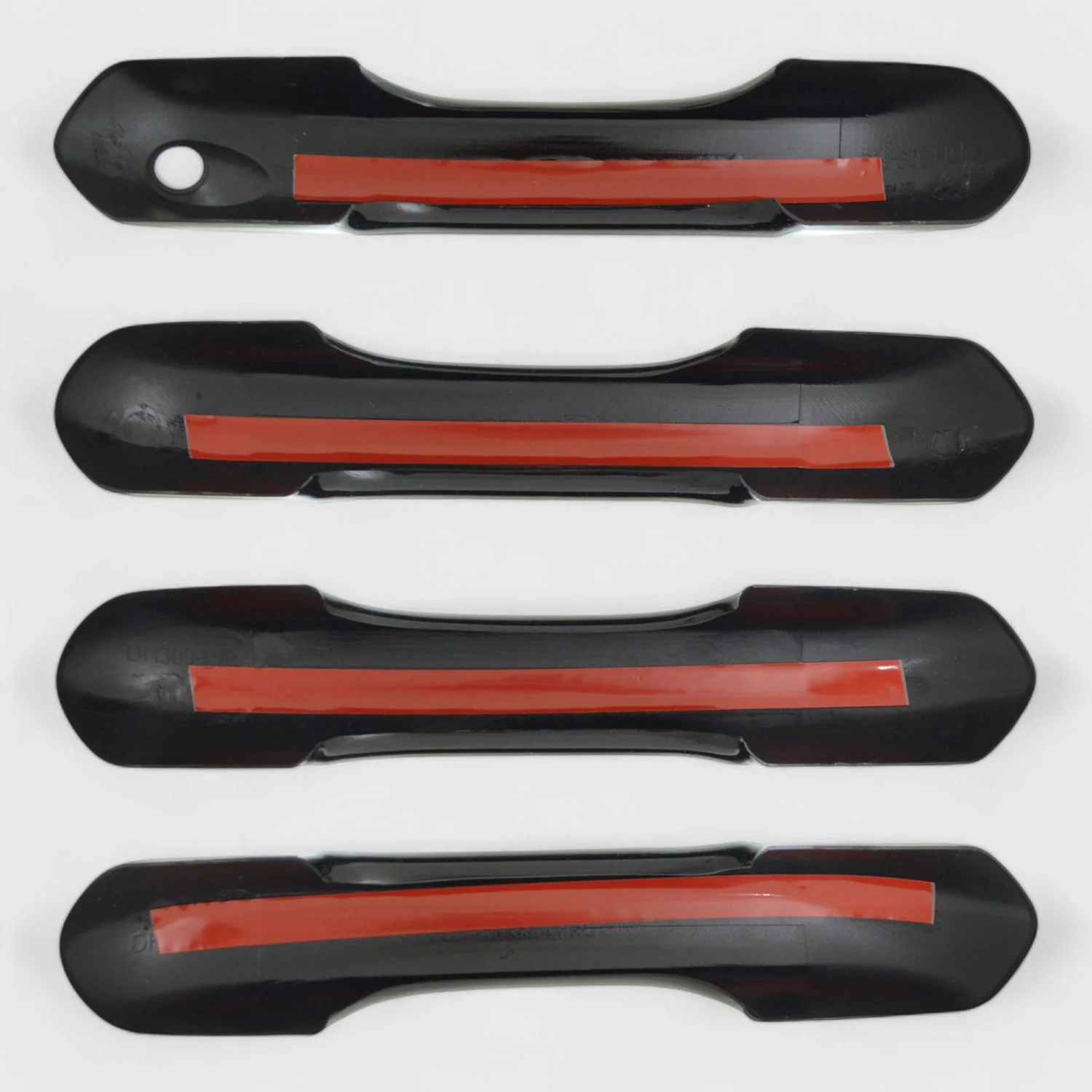 2020-2025 Ford Explorer Door Handle Cover Gloss Black 4Pcs ABS Plastic - Image 3