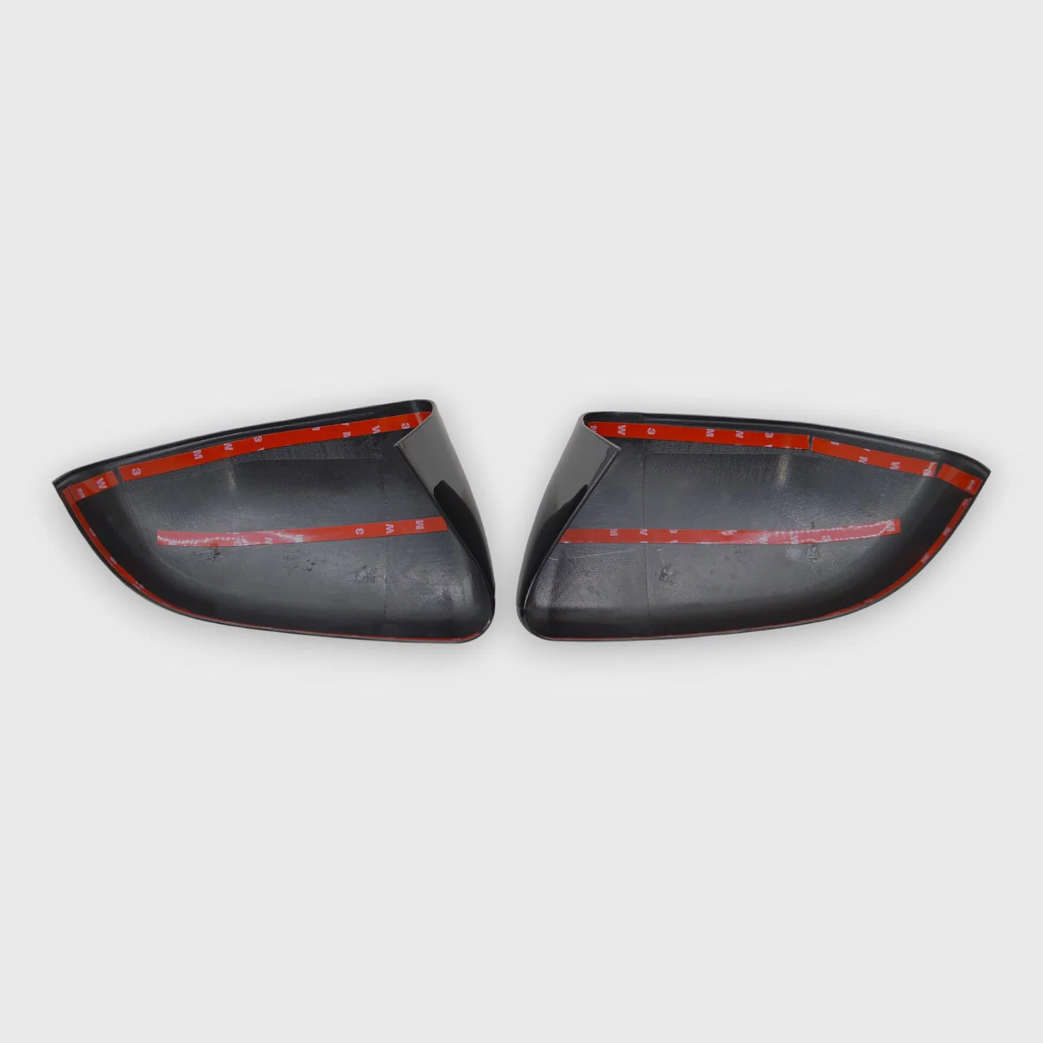 2020-2025 Ford Explorer Mirror Cover Caps Gloss Black 2Pcs ABS Plastic - Image 3