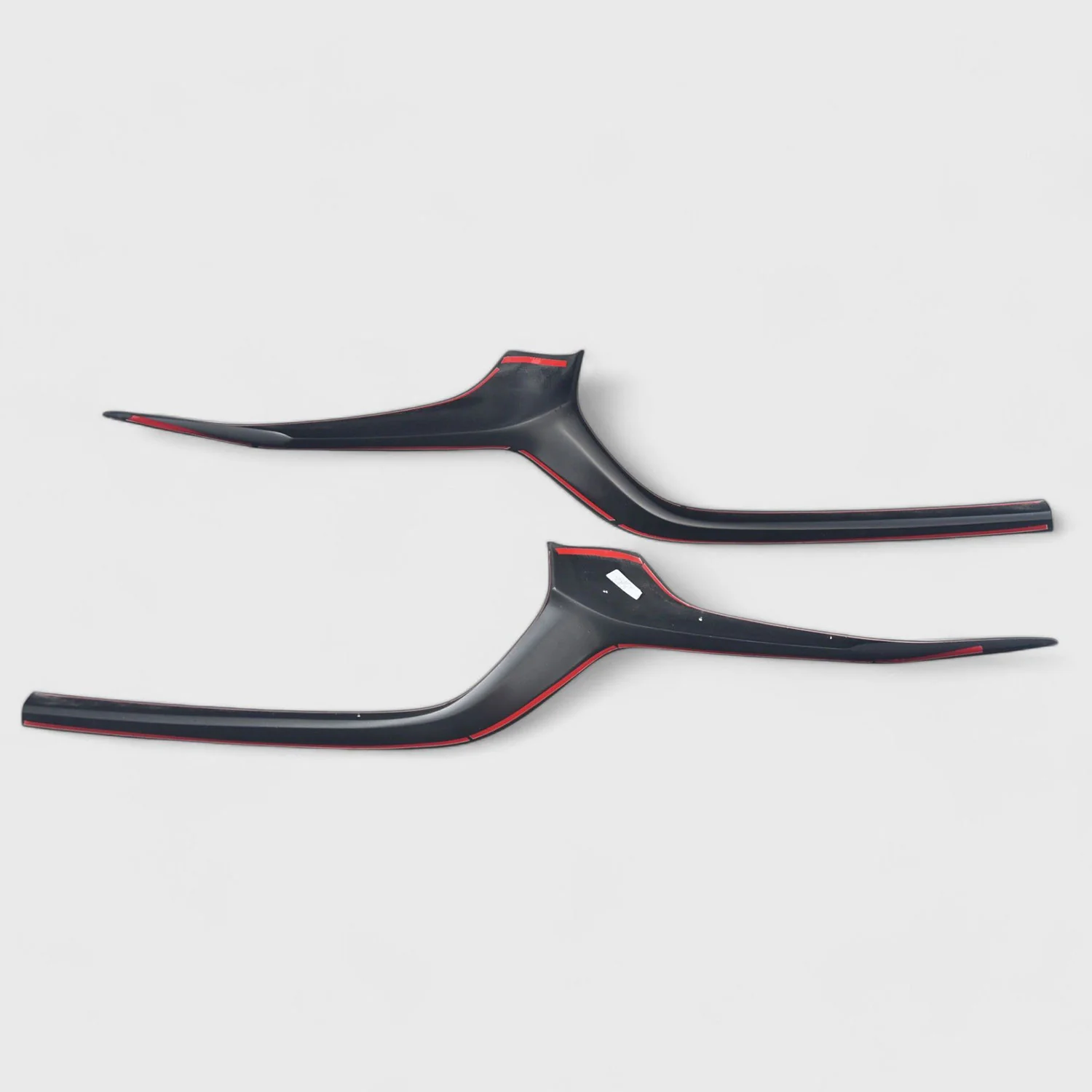 2020-2025 Mazda CX-30 Grille Overlay Gloss Black 2Pcs ABS Plastic - Image 3