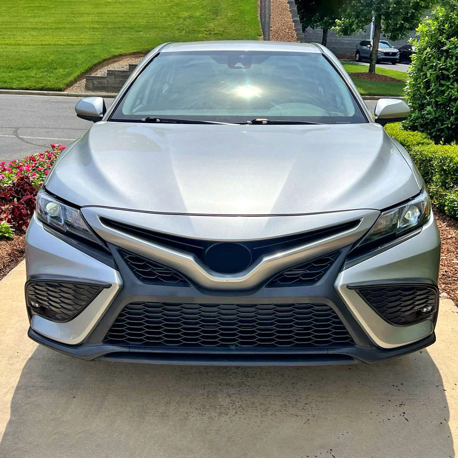 2021-2023 Toyota Camry SE/XSE Full LED Fog Lights Kit Chrome/Clear Lens - Image 10
