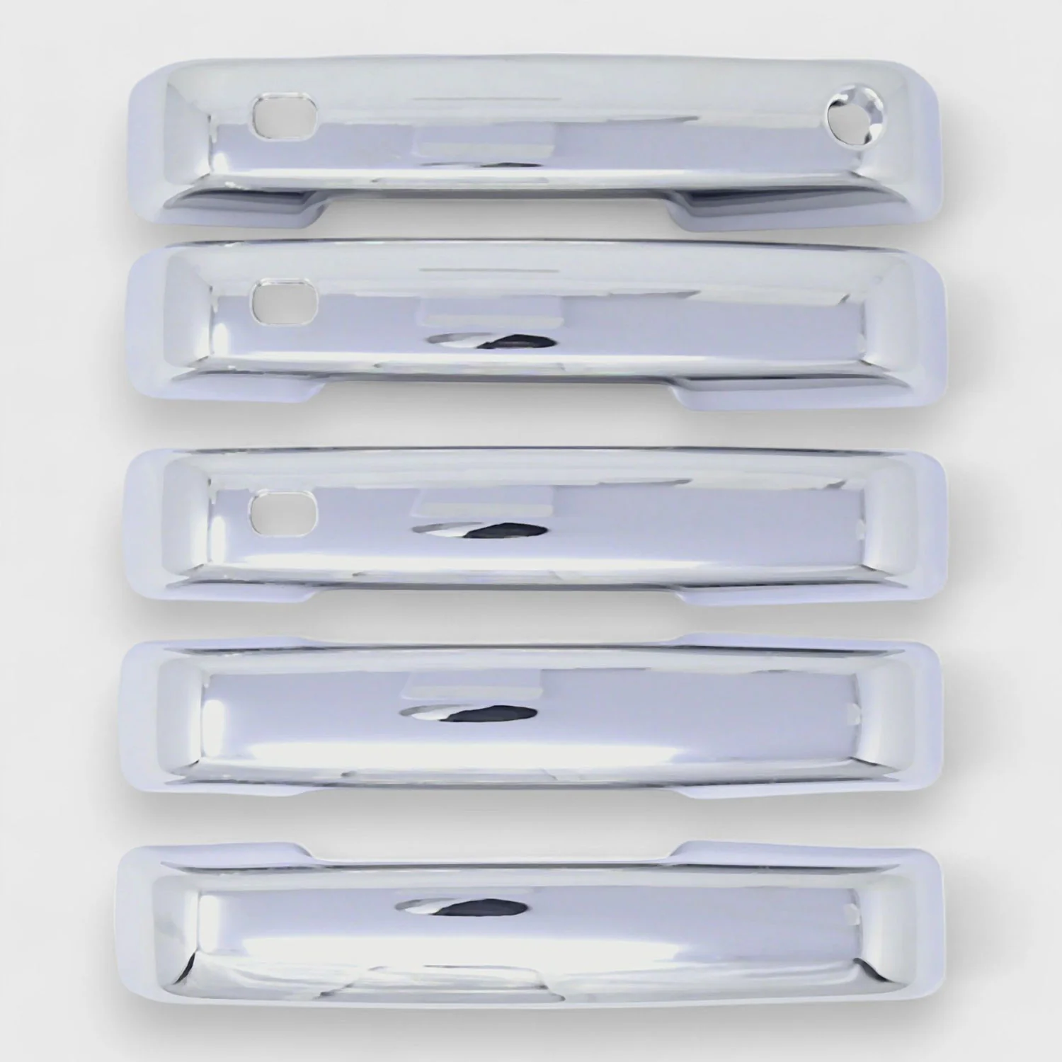 2021-2024 Ford Bronco Door Handle Cover Chrome 5Pcs ABS Plastic