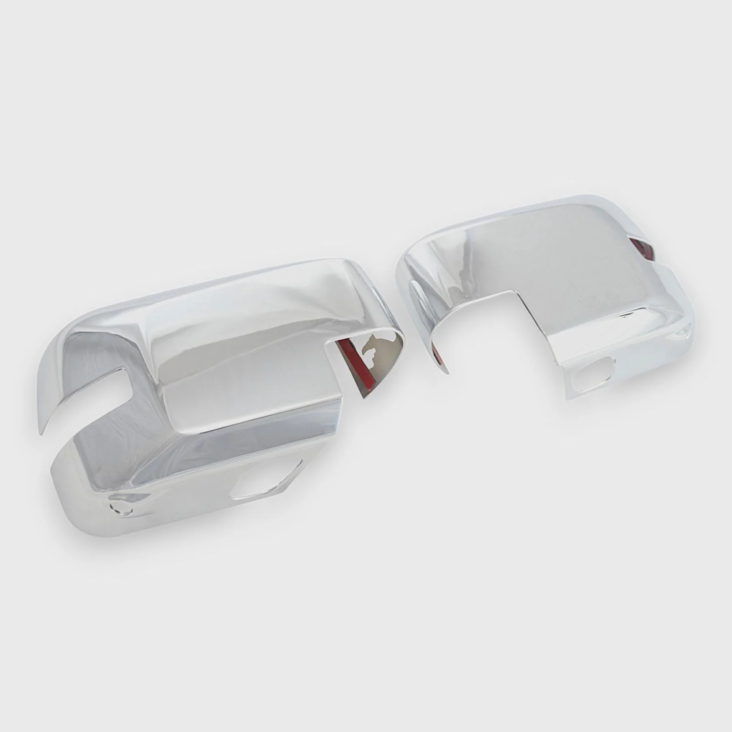 2021-2024 Ford Bronco Mirror Cover Caps Chrome 2Pcs ABS Plastic - Image 2