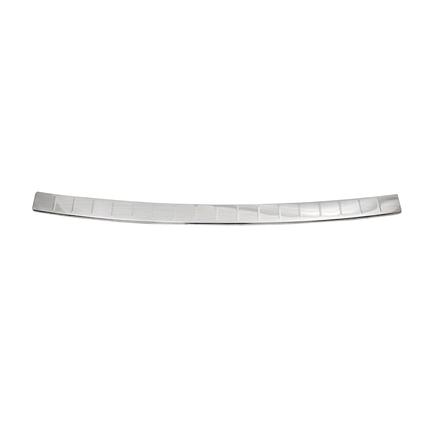2021-2024 Hyundai Elantra Sedan Rear Bumper Sill Cover Protector Brushed Stainless Steel - Image 2