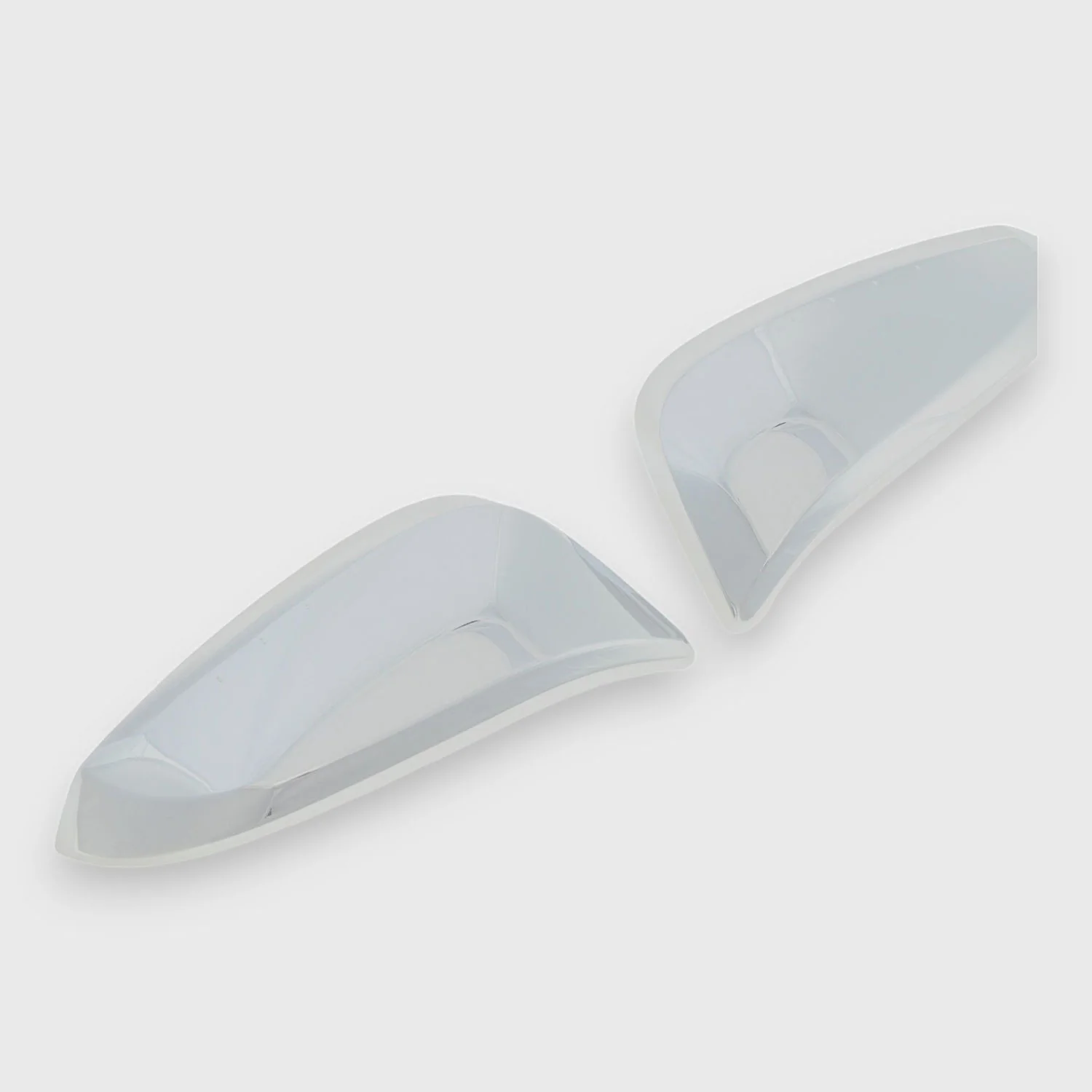 2021-2024 Toyota Venza Mirror Cover Caps Chrome 2Pcs ABS Plastic - Image 2