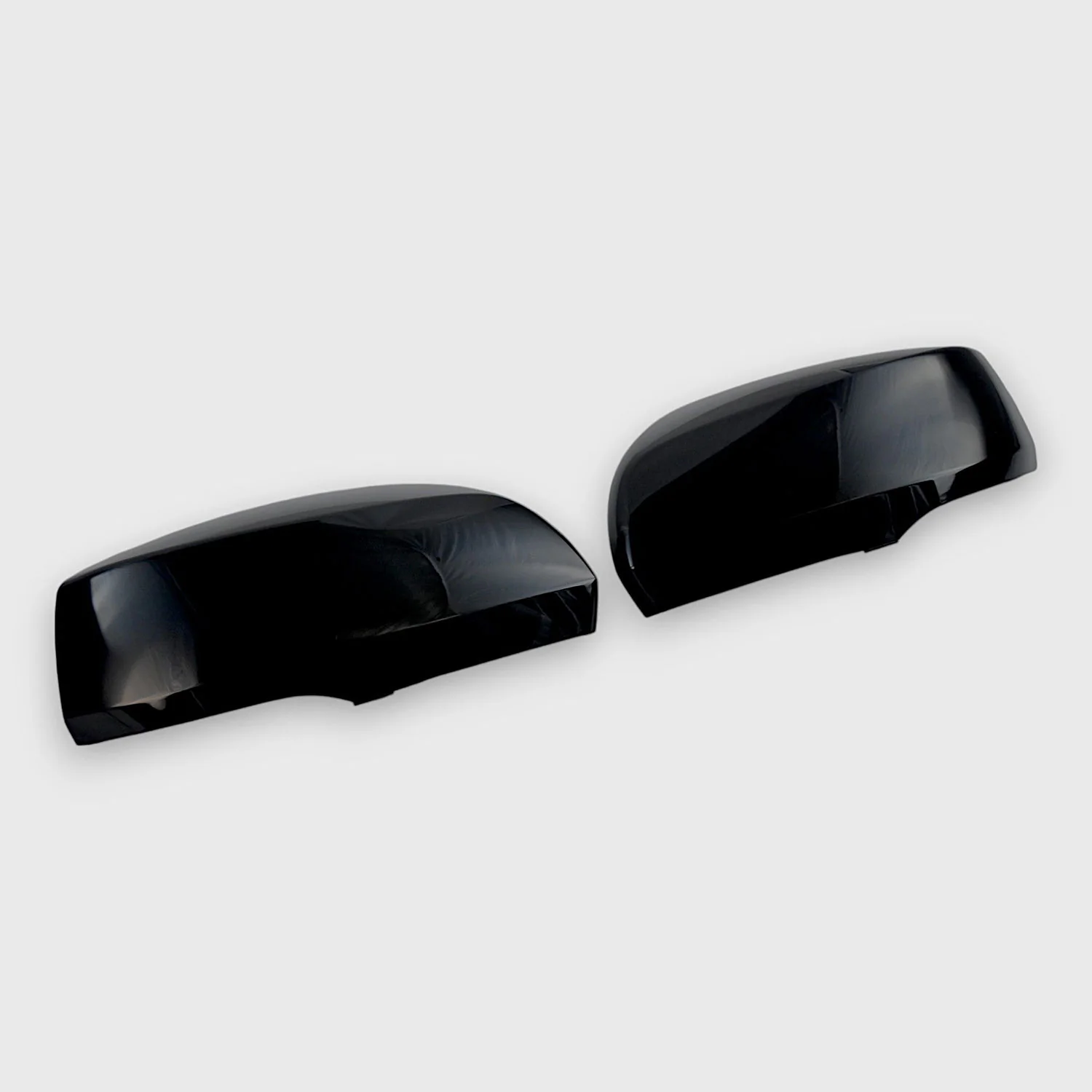 2021-2025 Jeep Grand Cherokee L Mirror Cover Caps Gloss Black 2Pcs ABS Plastic - Image 5