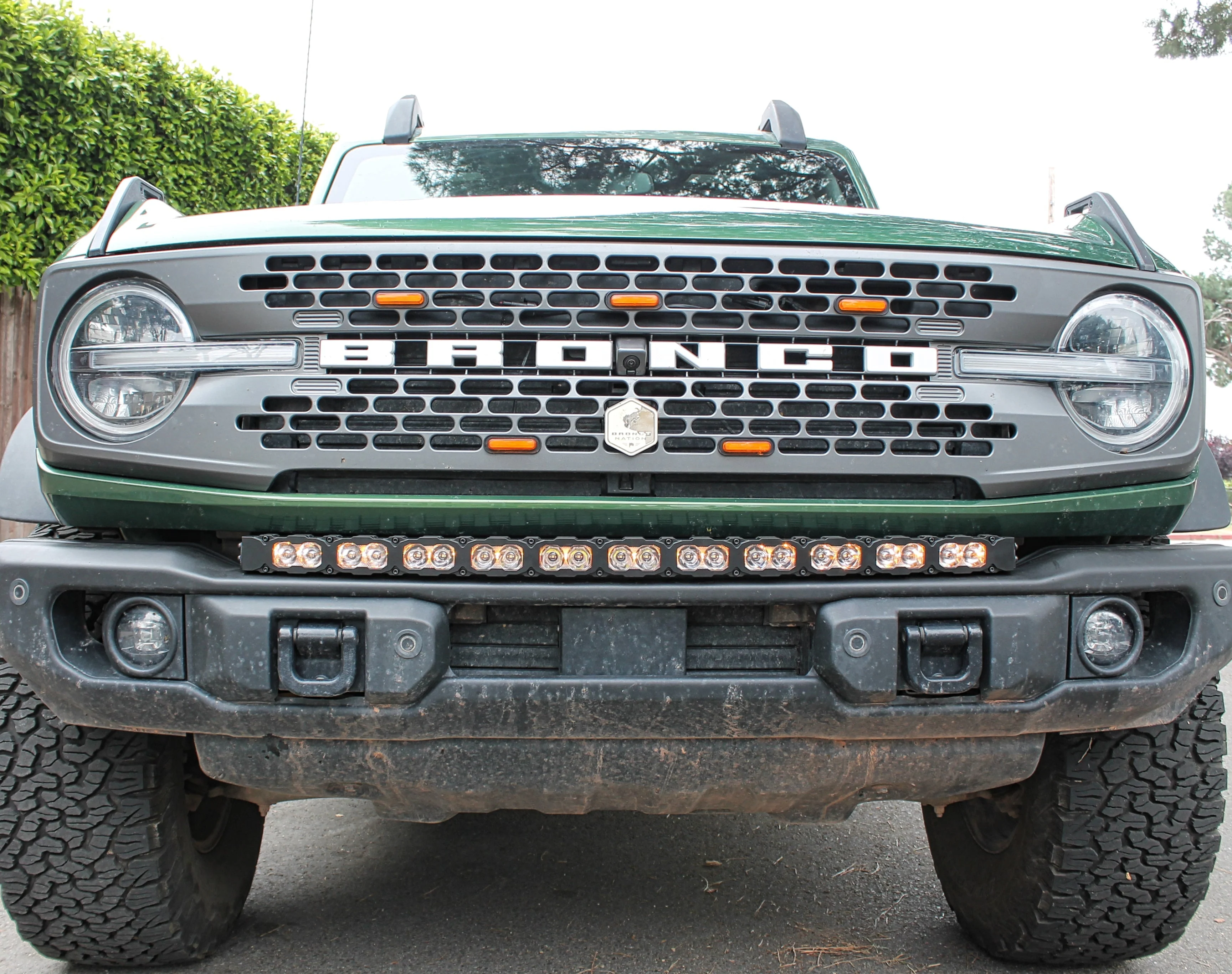 2021+ Ford Bronco Capable Bumper 40in Light Bar PRO - Image 9