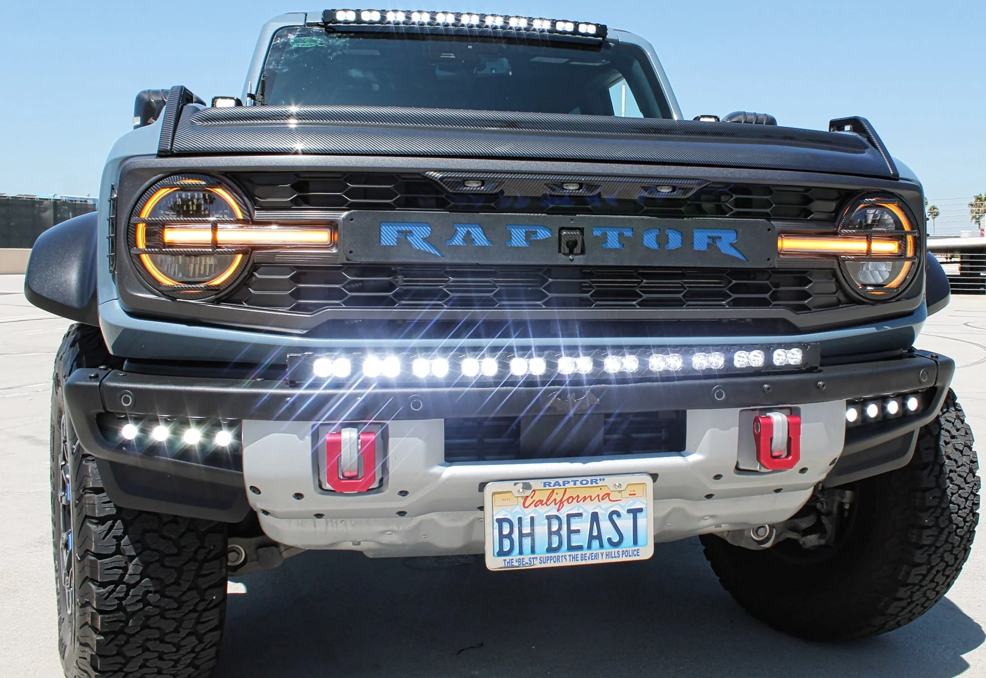 2021+ Ford Bronco Modular Bumper 40in Light Bar - PRO - Image 7