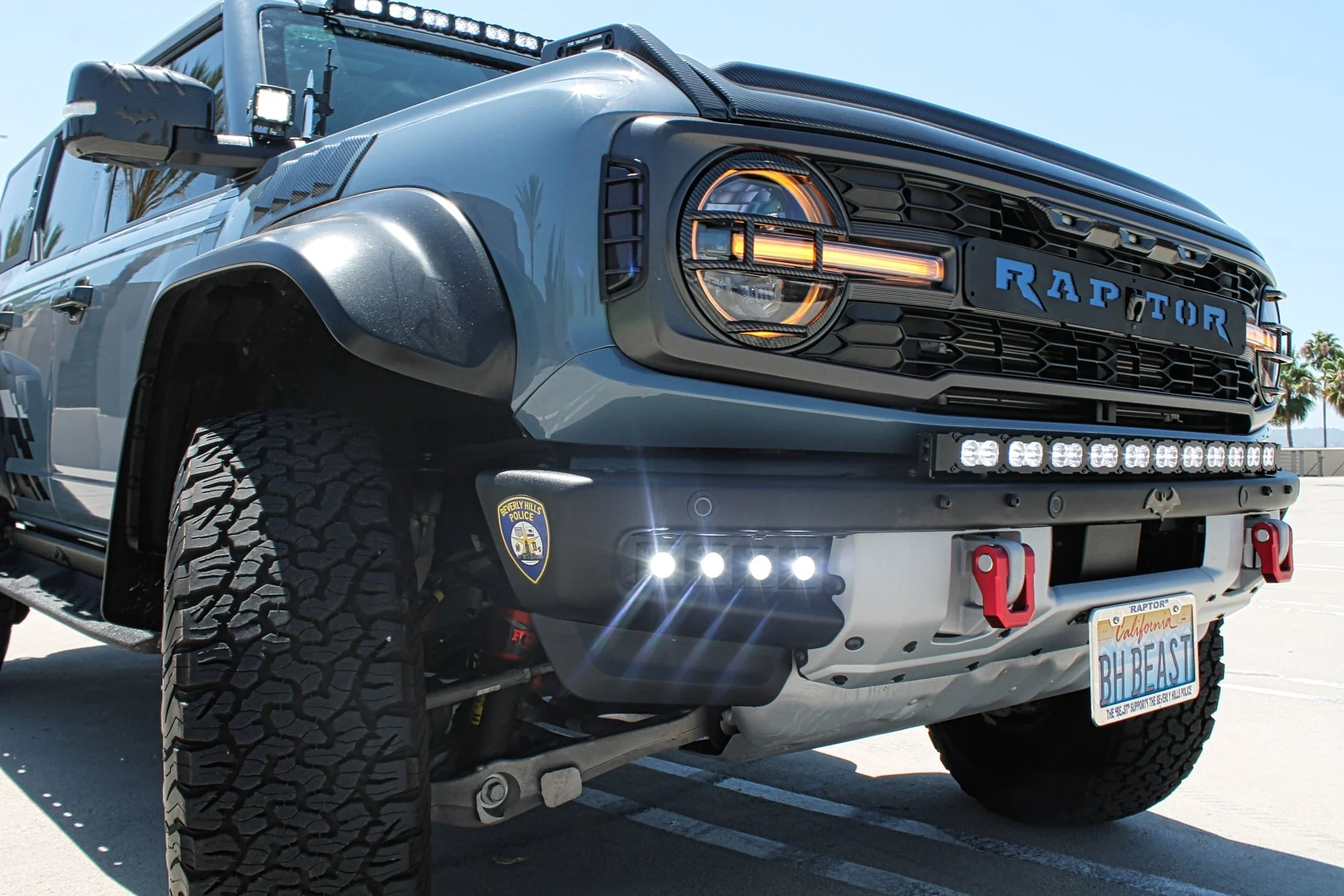 2021+ Ford Bronco Modular Bumper 40in Light Bar - PRO - Image 8