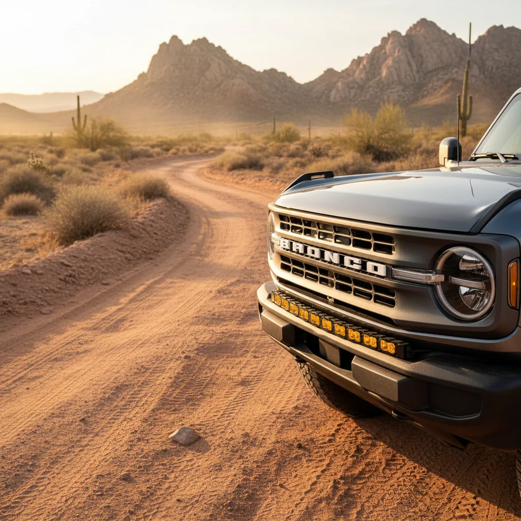 2021+ Ford Bronco Standard Bumper 40in Light Bar PRO - Image 5
