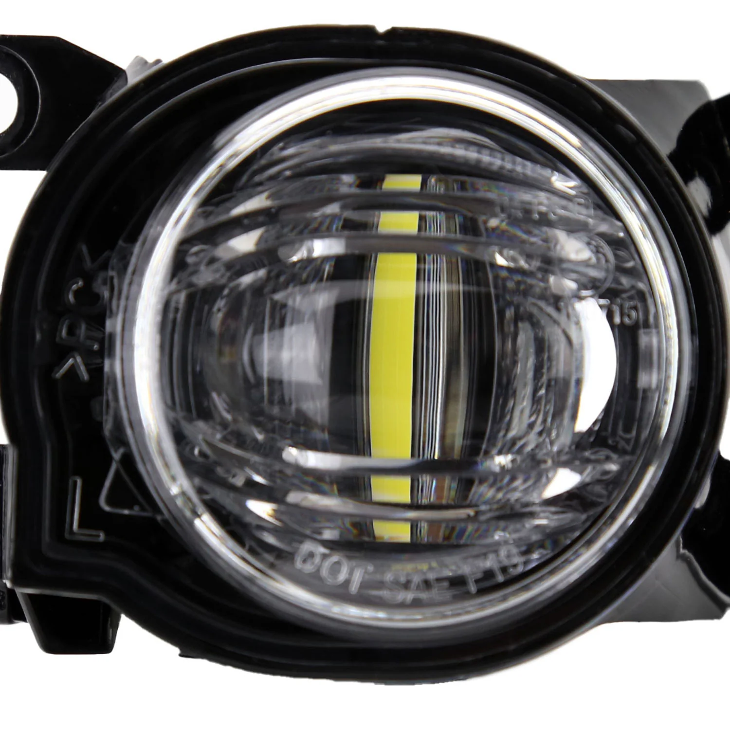 2022-2023 Toyota Corolla Cross LED Fog Lights Kit Chrome Housing/Clear Lens - Image 3