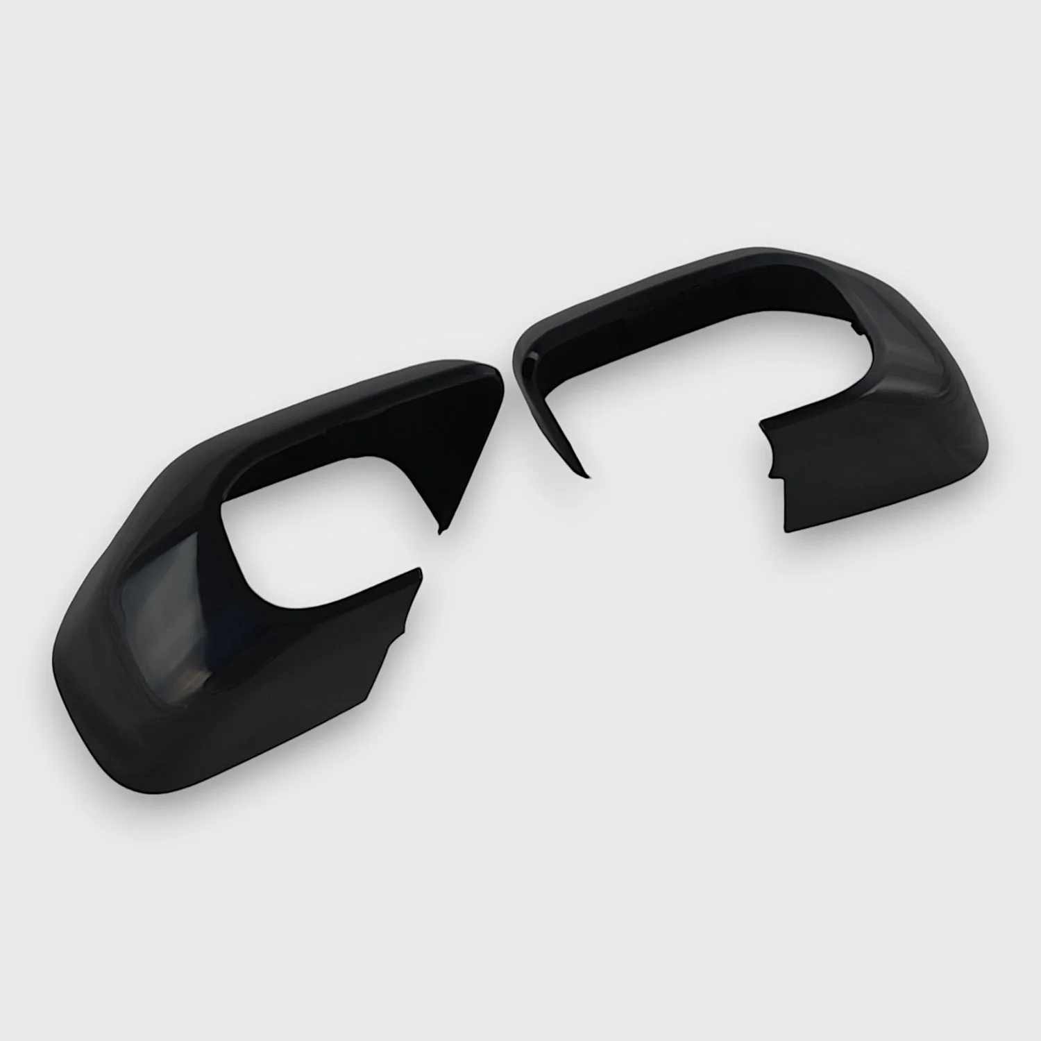 2022-2025 Ford Bronco Sport / Maverick Mirror Cover Caps Gloss Black 2Pcs ABS Plastic - Image 2